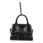 10cm Pink Black Handbag Ornaments 2 Assorted - Seasonal Decor