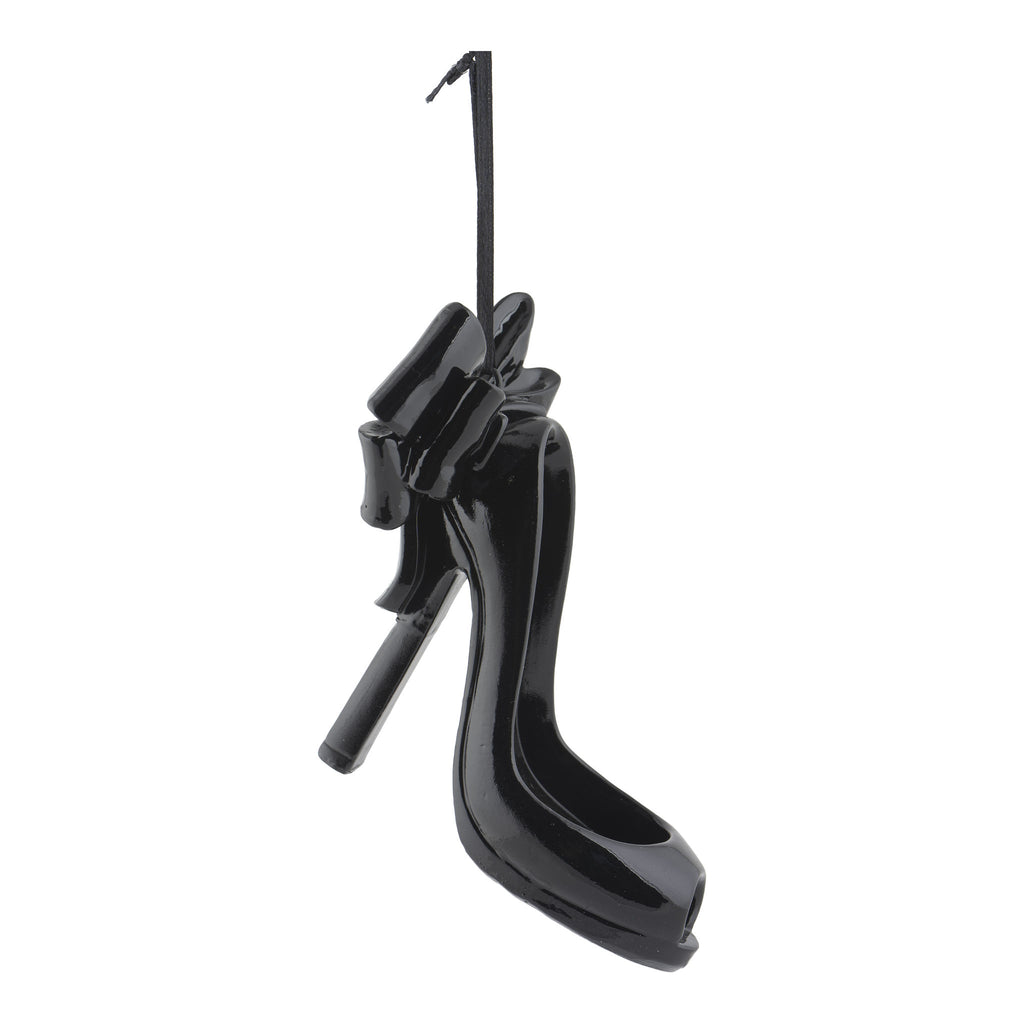 10cm Pink Black High Heel 2 Assorted - Seasonal Decor