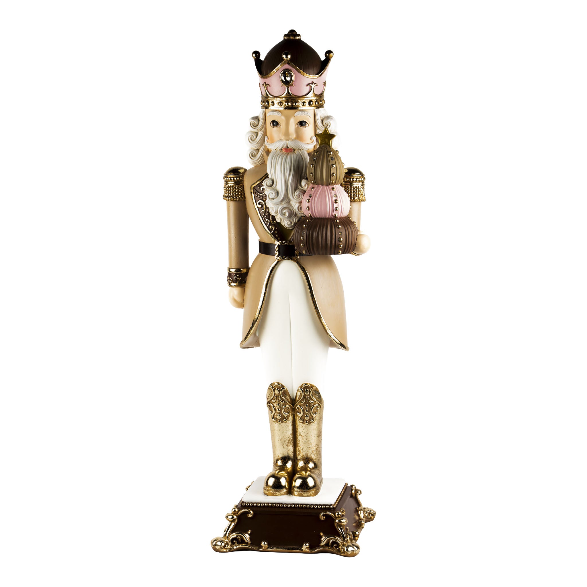 75cm Neapolitan LED Nutcracker - Seasonal Decor