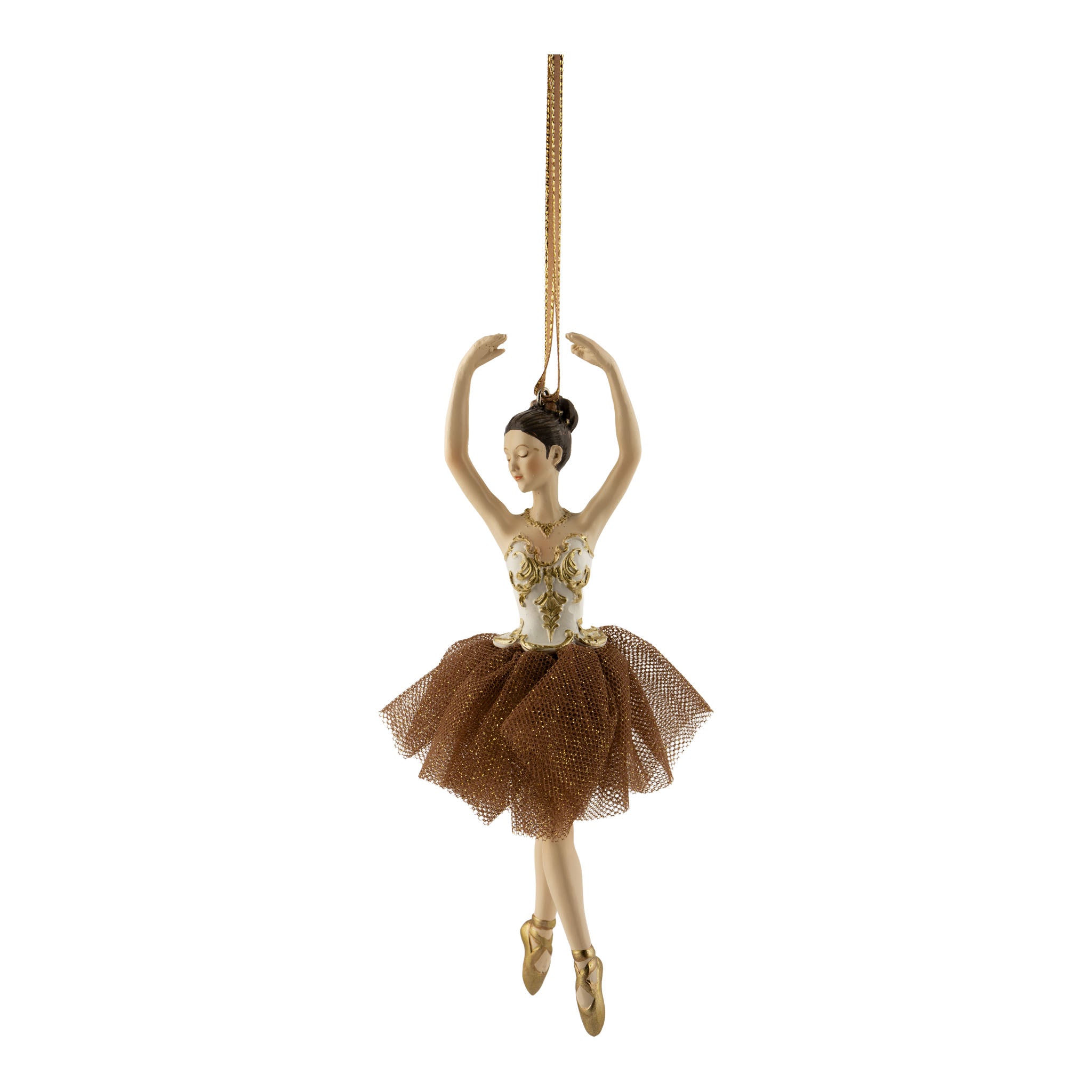 9cm Chocolate Ballerina Hanging - Seasonal Decor