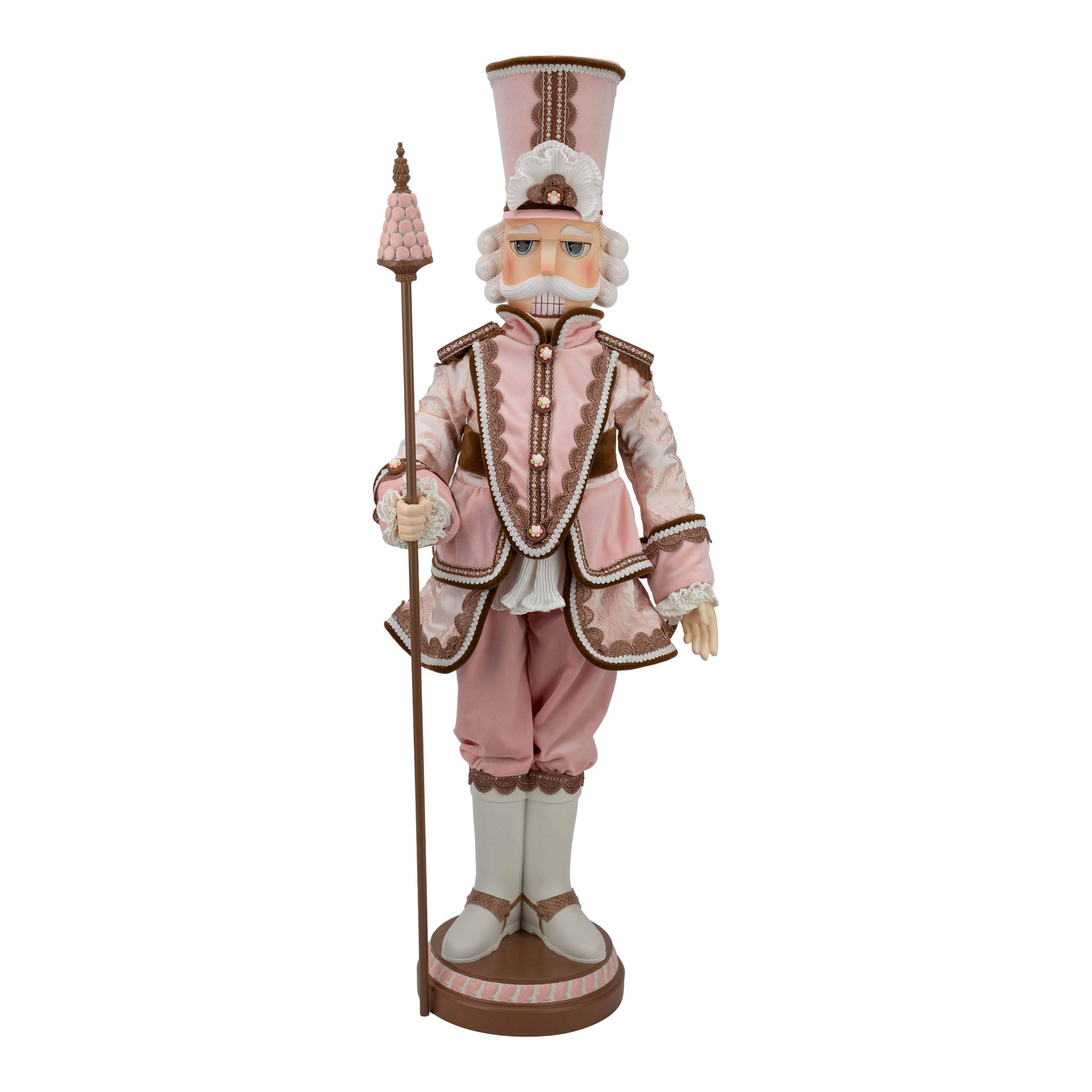 95cm Neapolitan Nutcracker on Base - Seasonal Decor