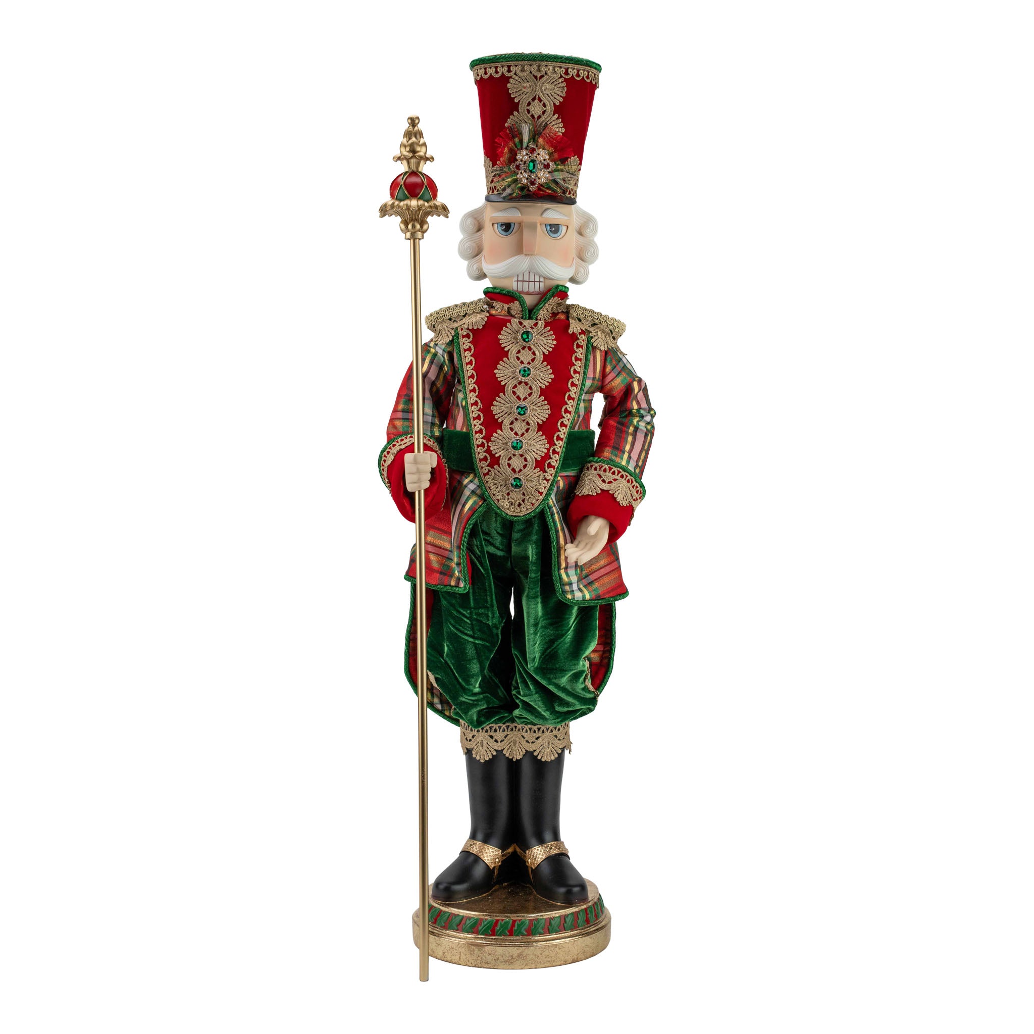 95cm Traditional Nutcracker on Base - Seasonal Decor
