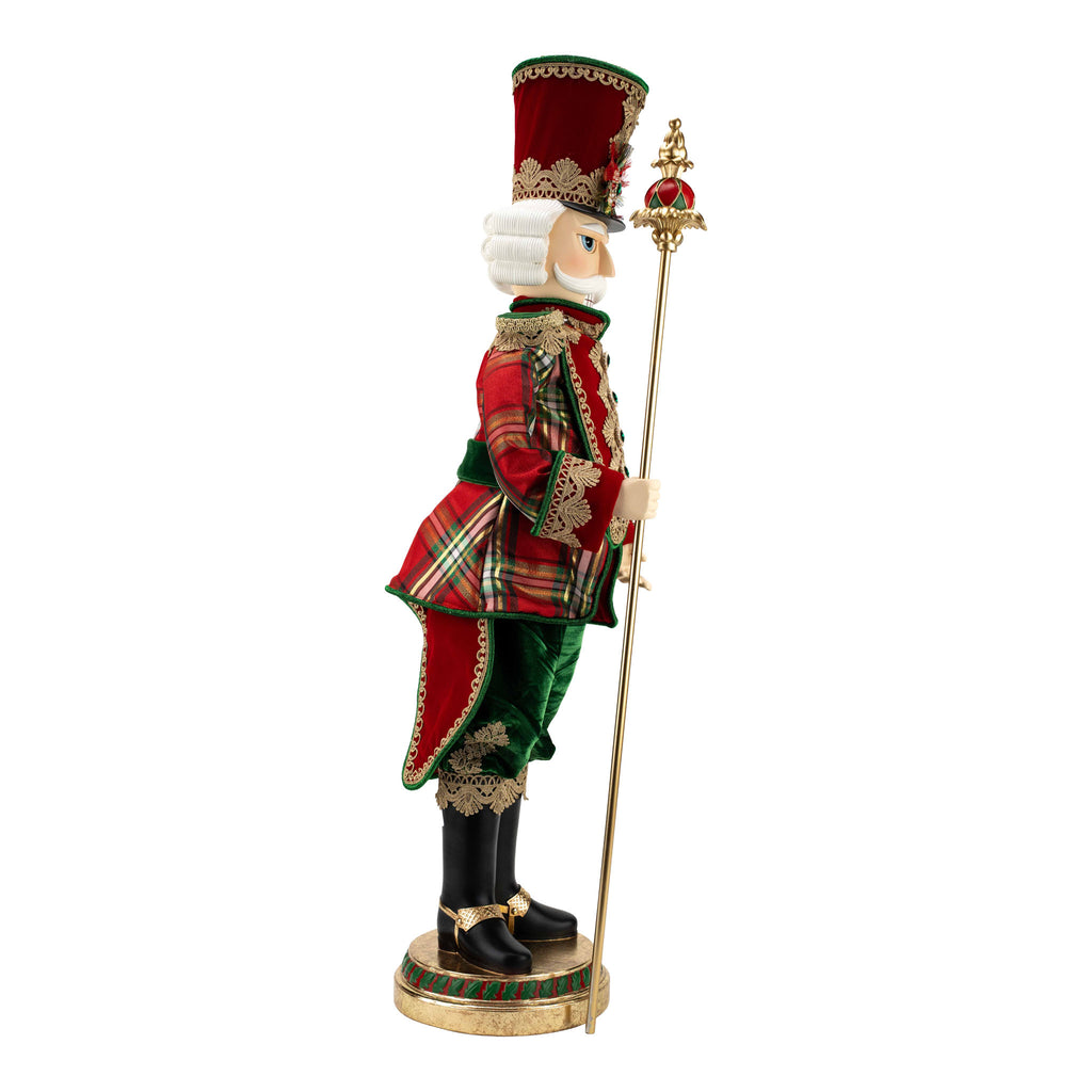 95cm Traditional Nutcracker on Base - Seasonal Decor