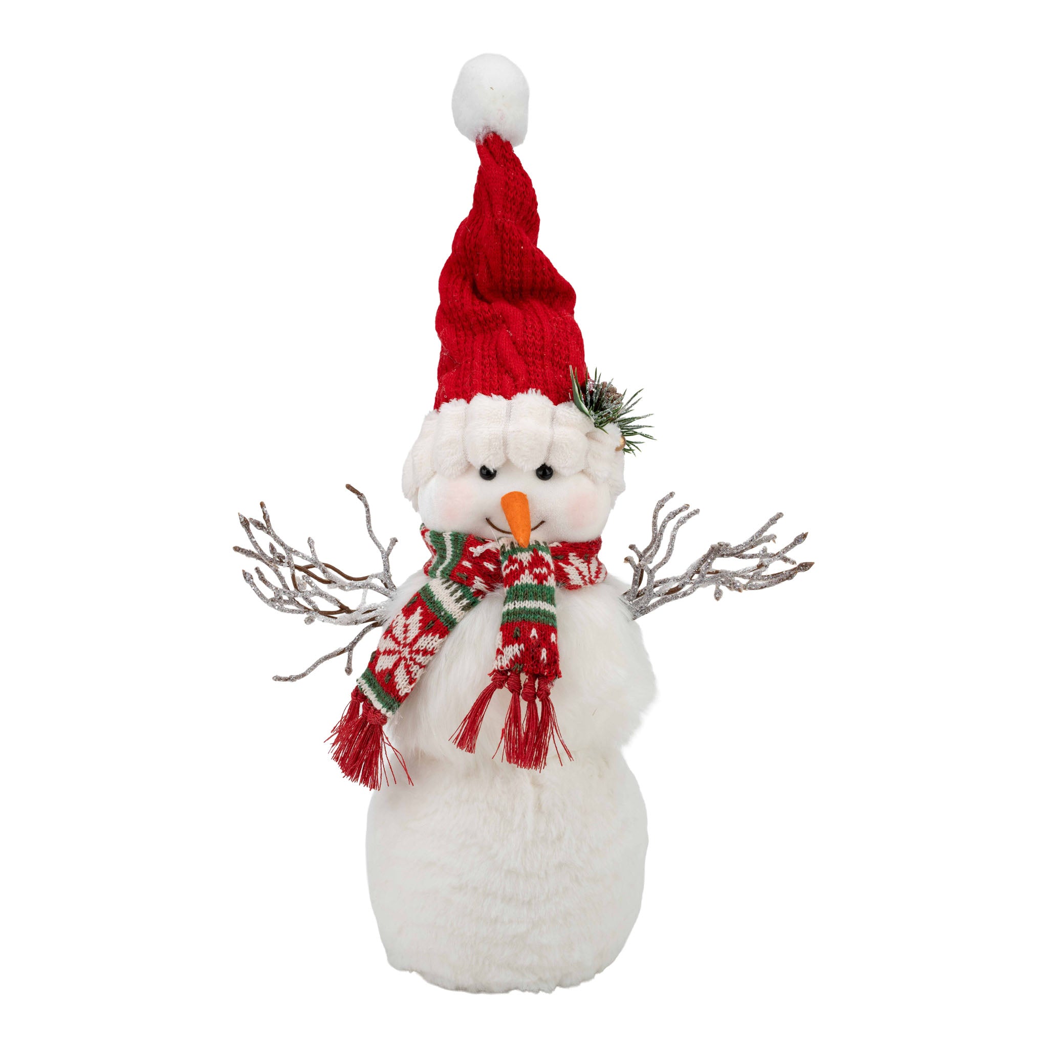 35cm Traditional Snowman - Seasonal Decor