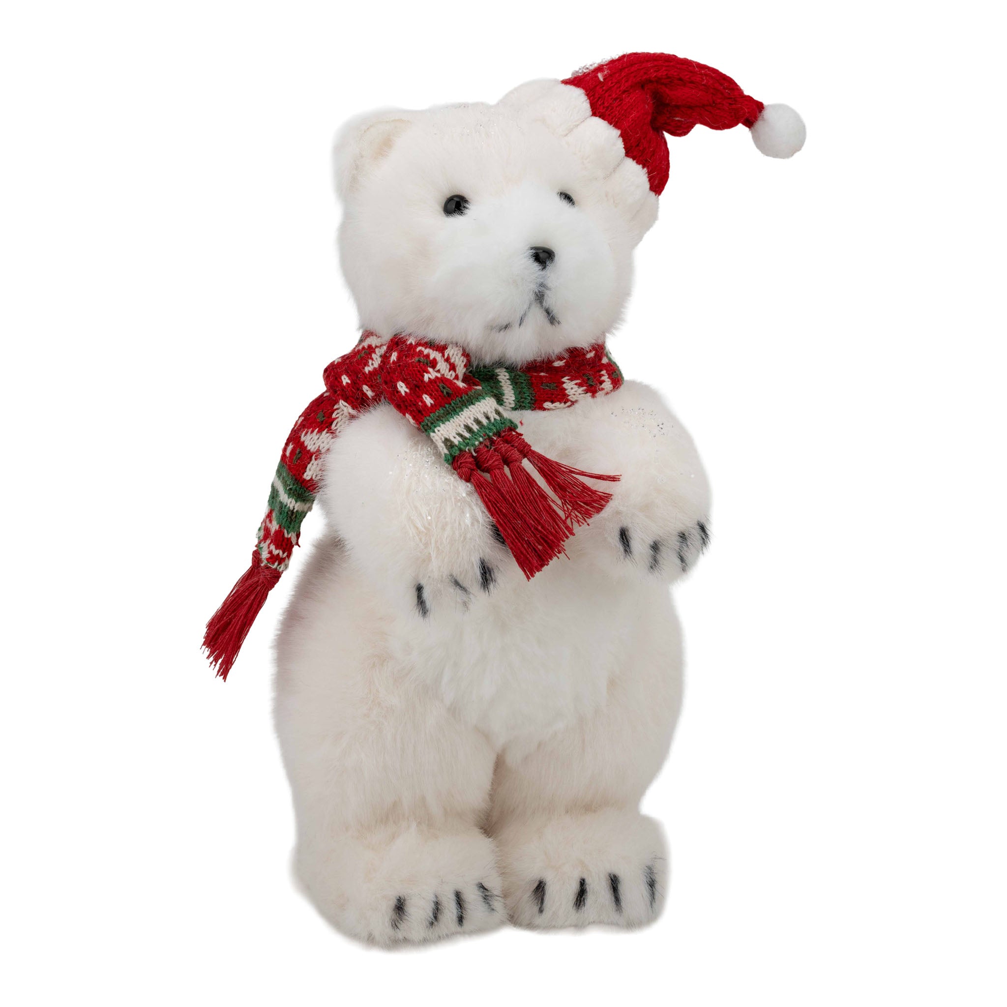 33cm Standing Bear - Seasonal Decor