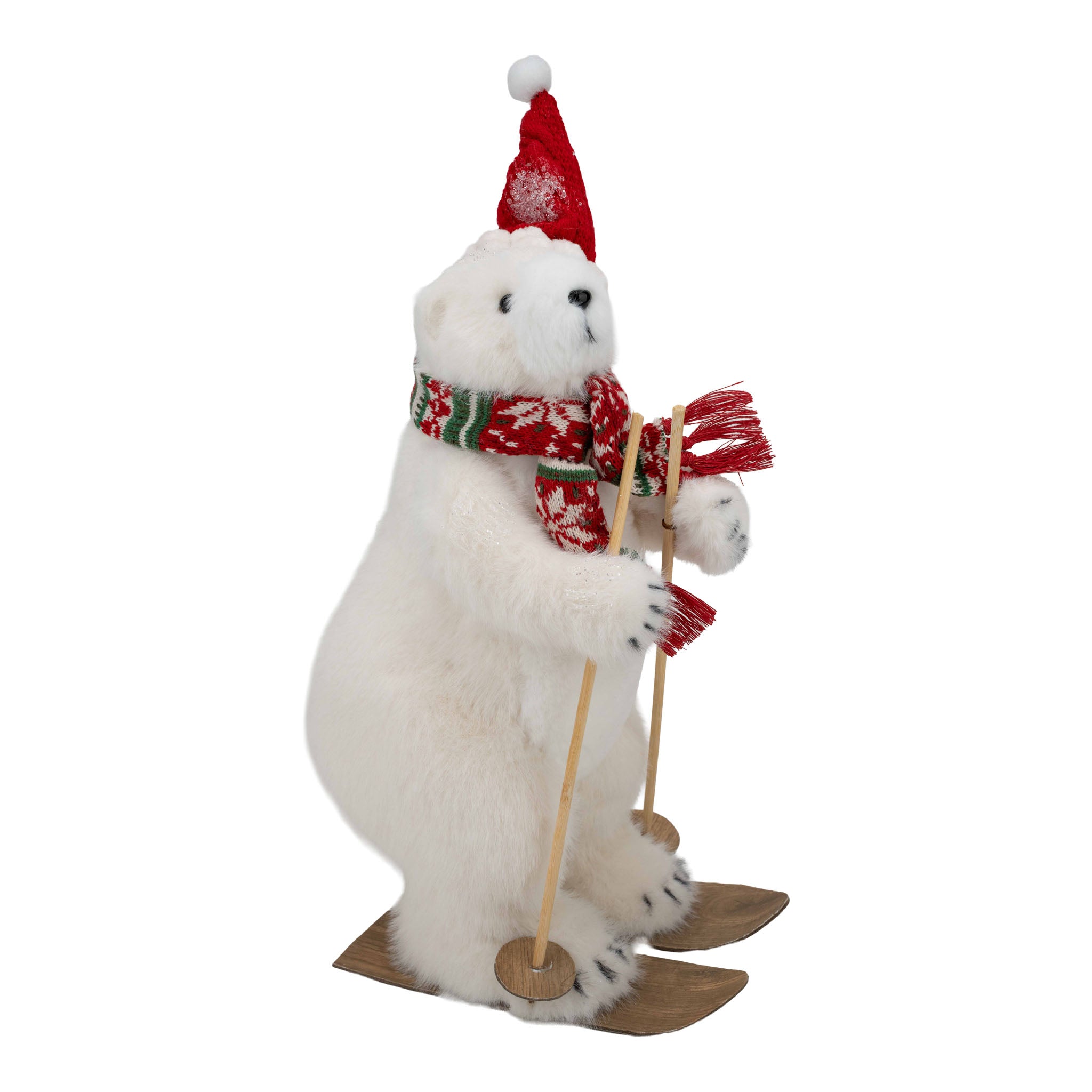 42cm Standing Bear - Seasonal Decor