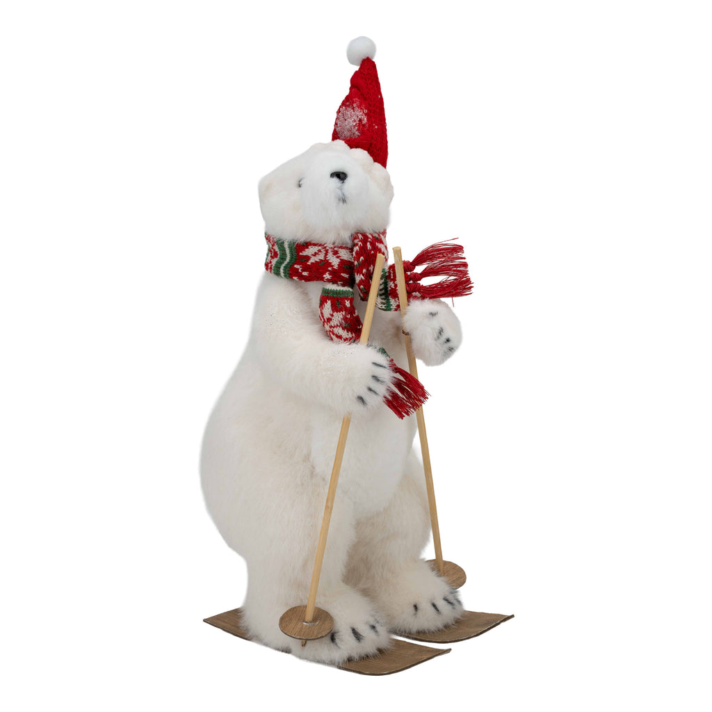 42cm Standing Bear - Seasonal Decor