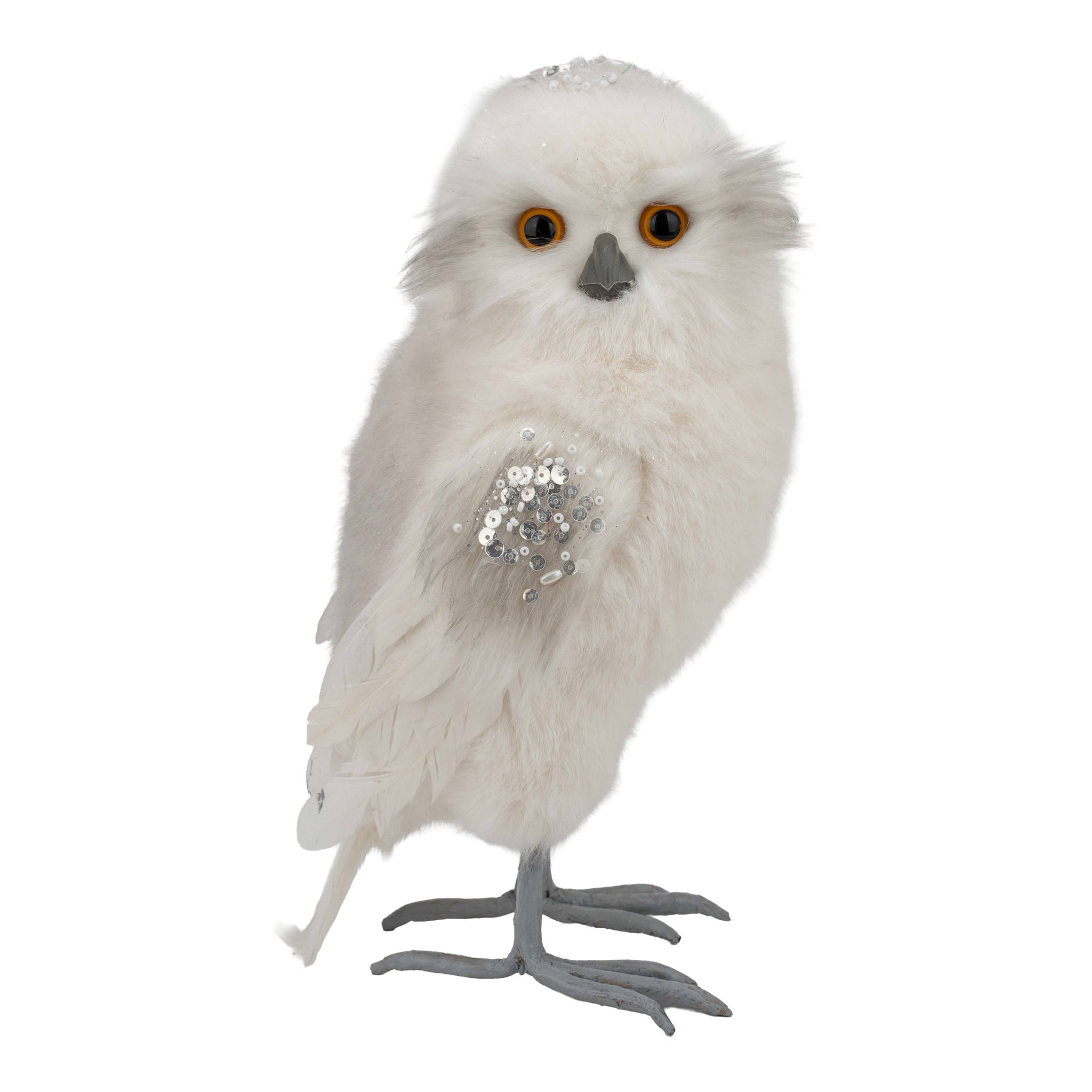 32cm Standing Owl - Seasonal Decor
