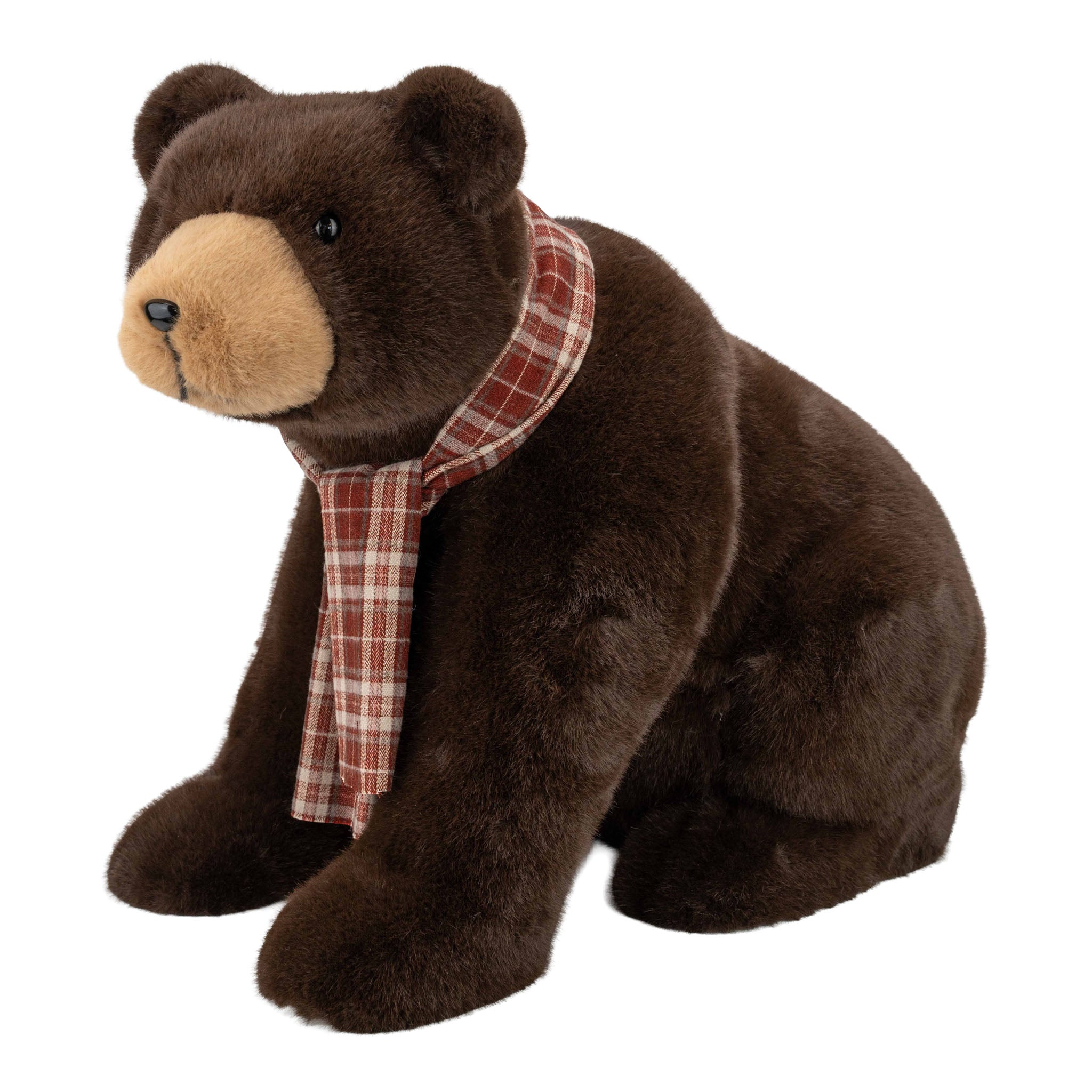 45cm Brown Bear Sitting - Seasonal Decor