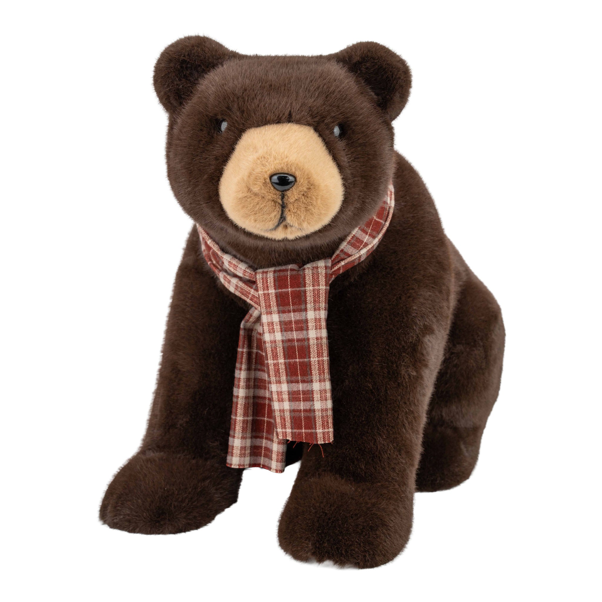 45cm Brown Bear Sitting - Seasonal Decor