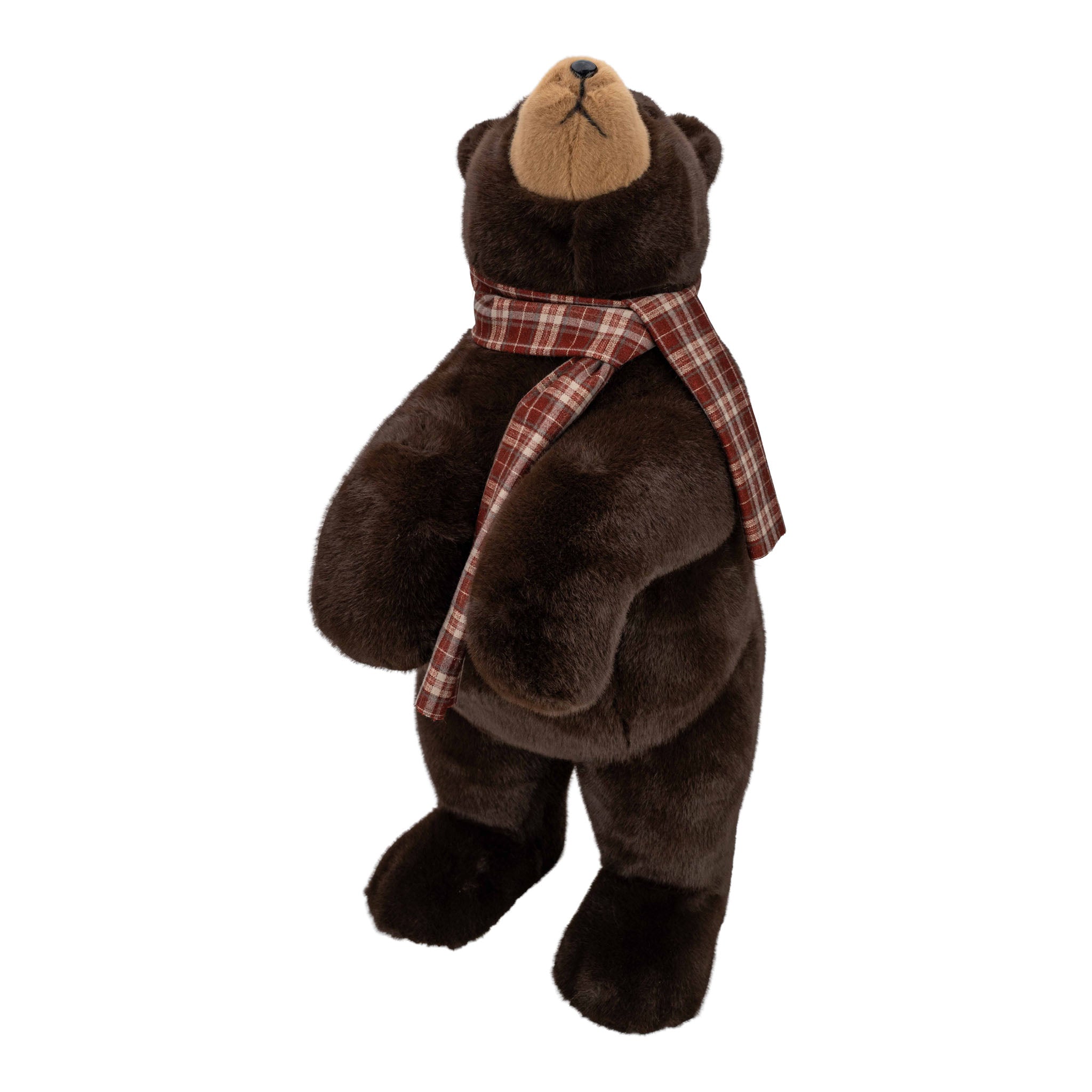 82cm Brown Bear Standing - Seasonal Decor