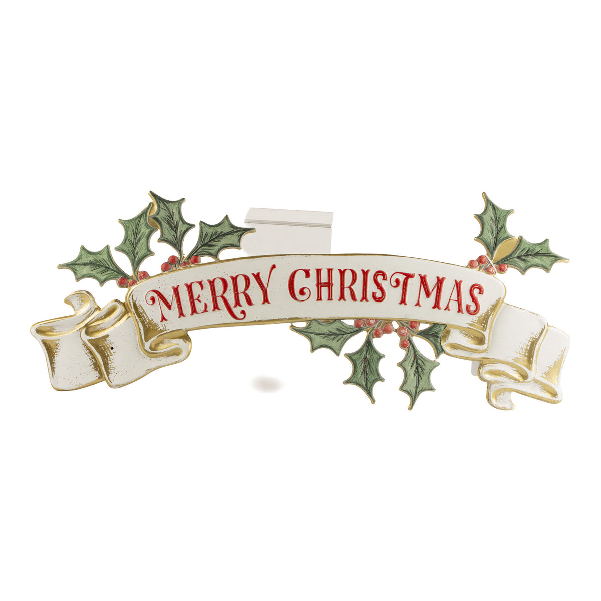 60cm Merry Christmas Sign - Seasonal Decor