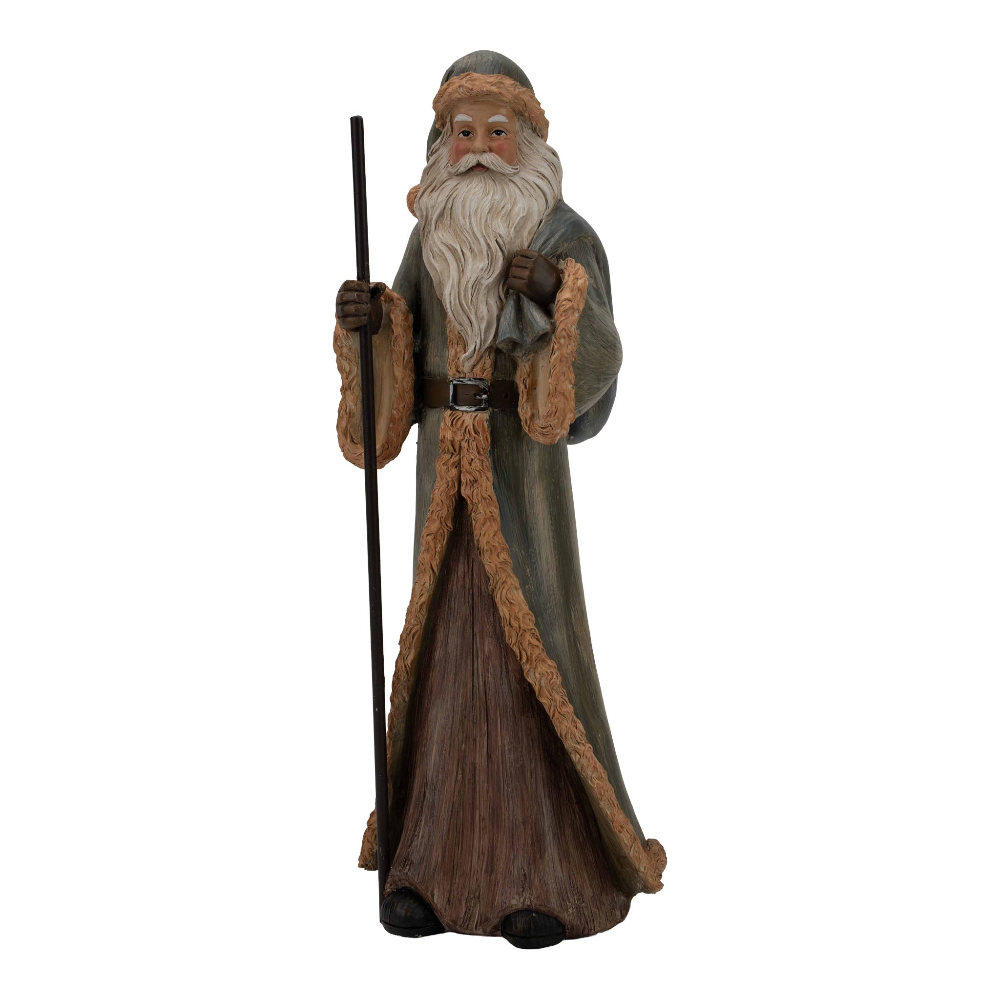 42cm Natural Santa - Seasonal Decor