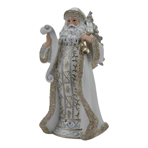 30cm Champagne Santa - Seasonal Decor