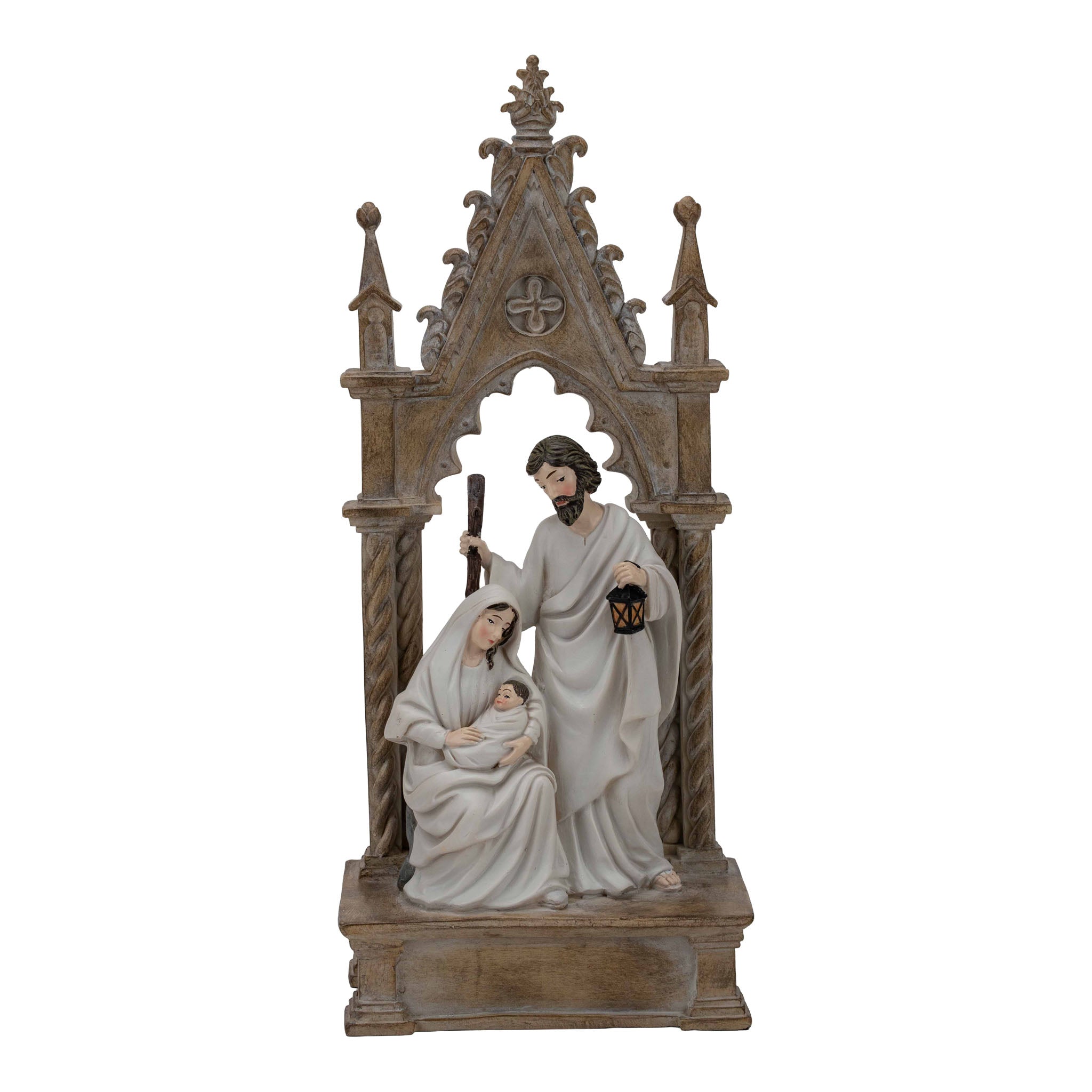 40cm Holy Family Scene - Seasonal Decor