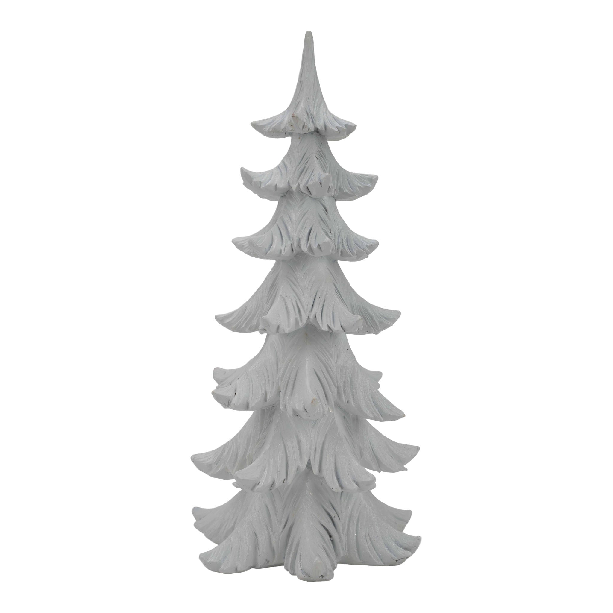 34cm White Tree - Seasonal Decor