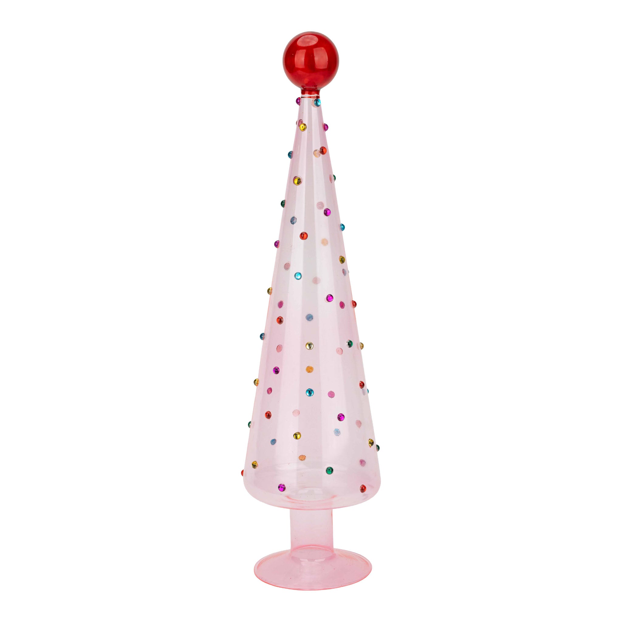 40cm Candy Glass Tree - Seasonal Decor