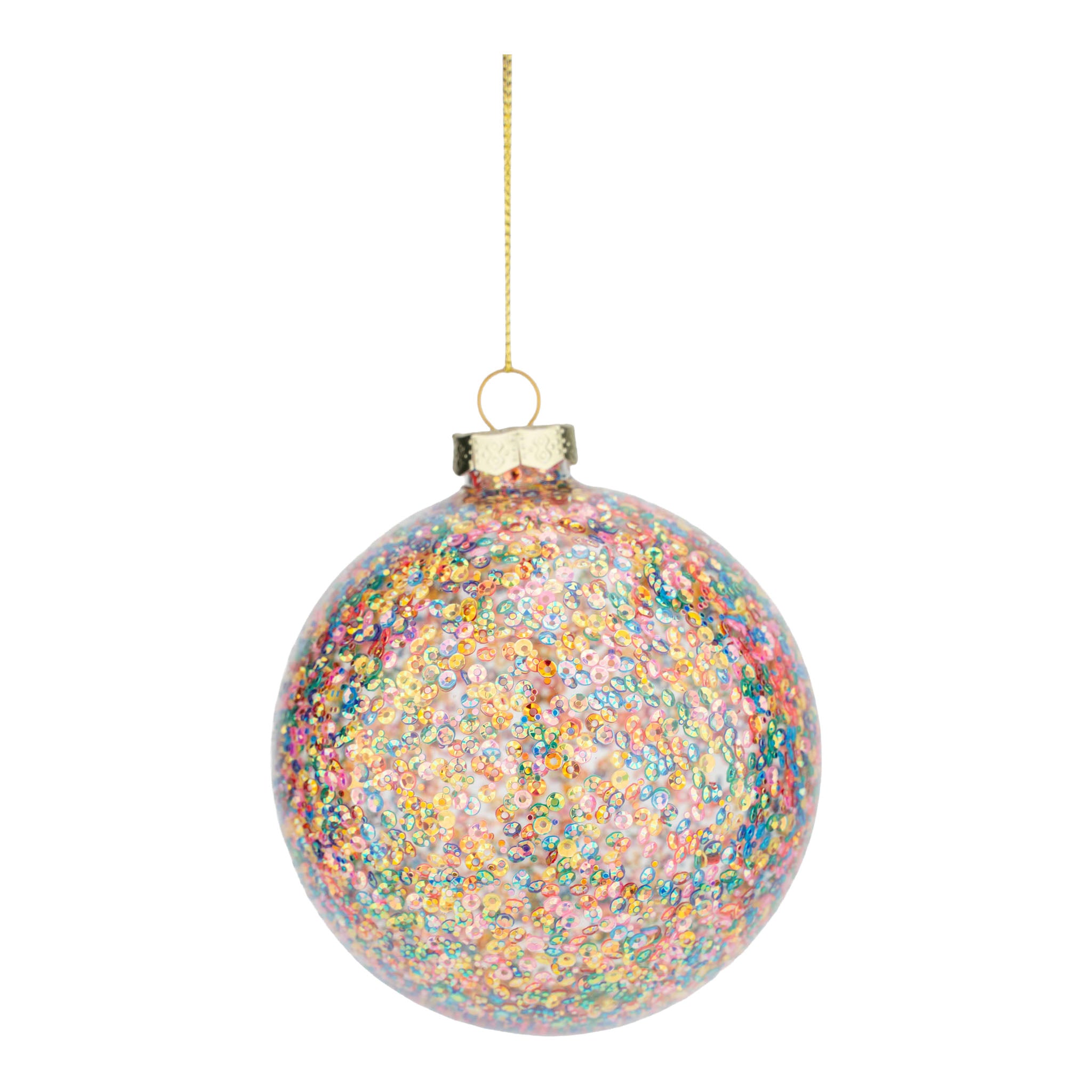 10cm Candy Sprinkle Ball - Seasonal Decor