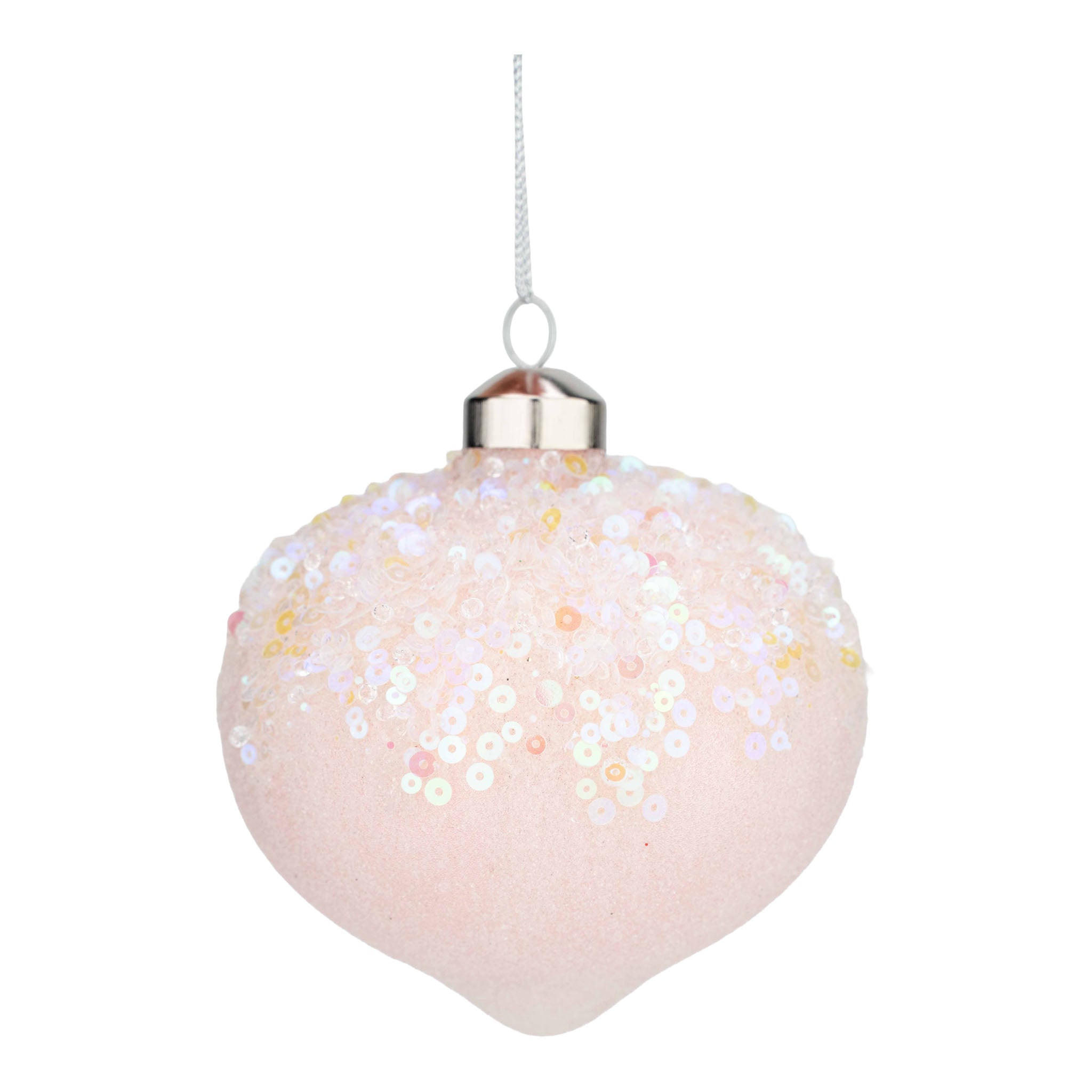 10cm Pink Drip Drop - Seasonal Decor
