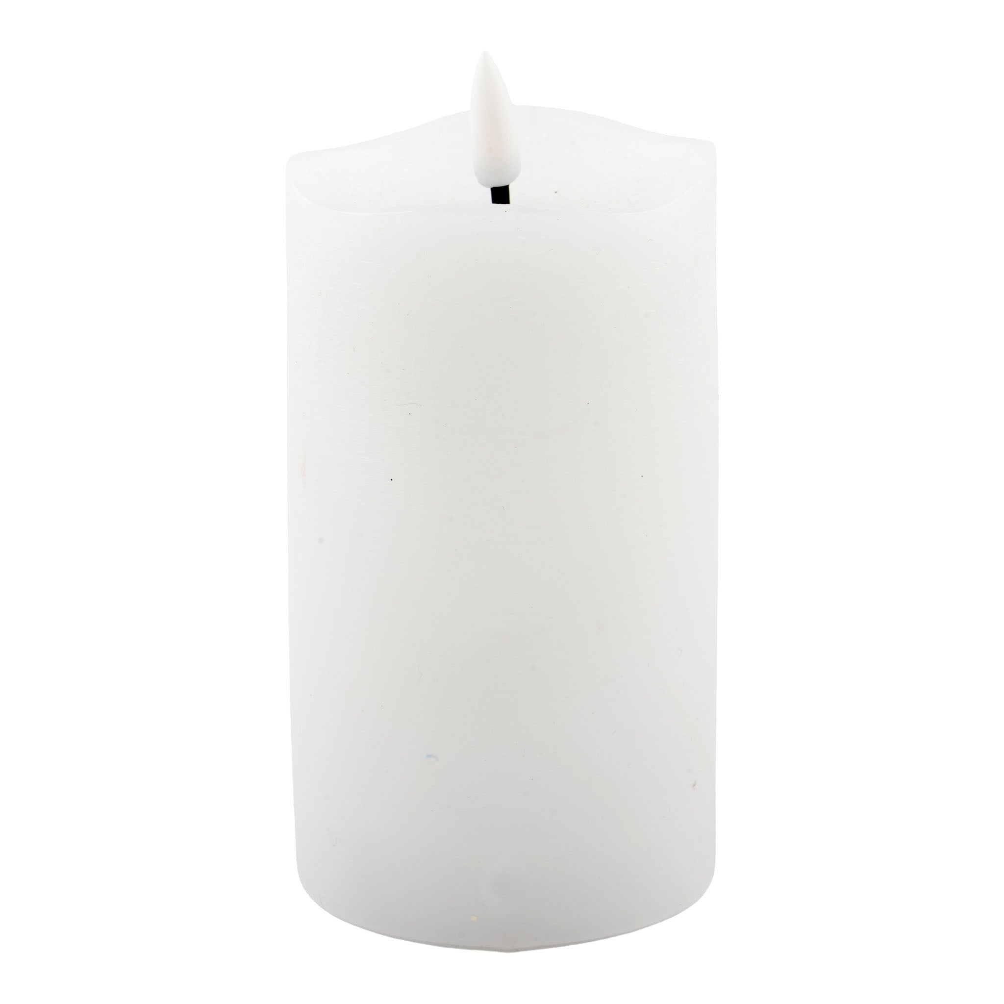 Aurelia 7.5cm D x 13cm H LED White Candle - Seasonal Decor