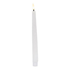 Aurelia 2.2cm D x 22cm H Set of 2 Taper LED White Candle - Seasonal Decor