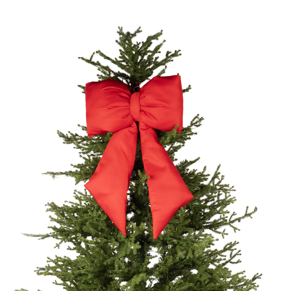 65cm Red Weatherproof Outdoor Bow - Seasonal Decor