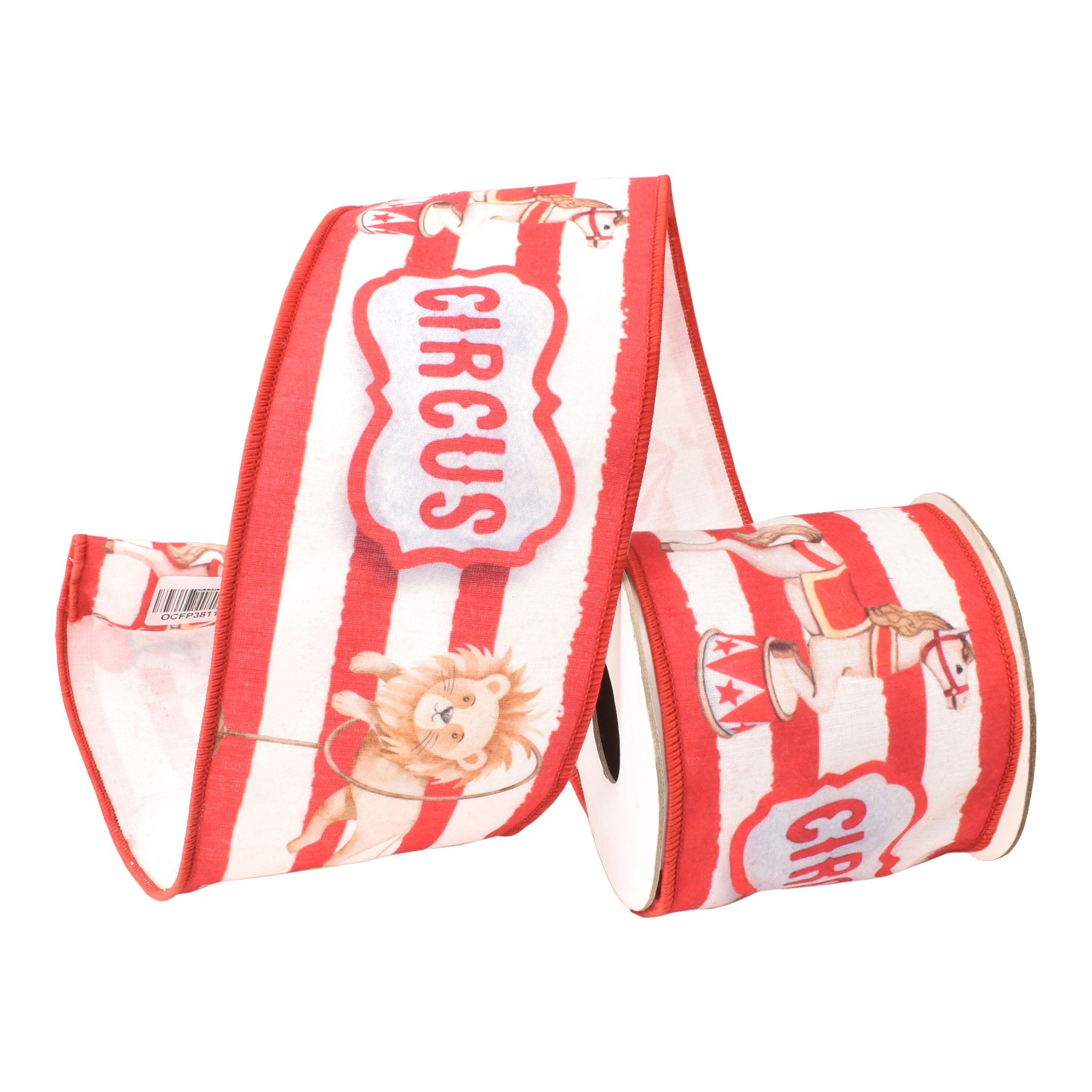 100mm Big Top Circus Ribbon 9.14 Mts L - Seasonal Decor