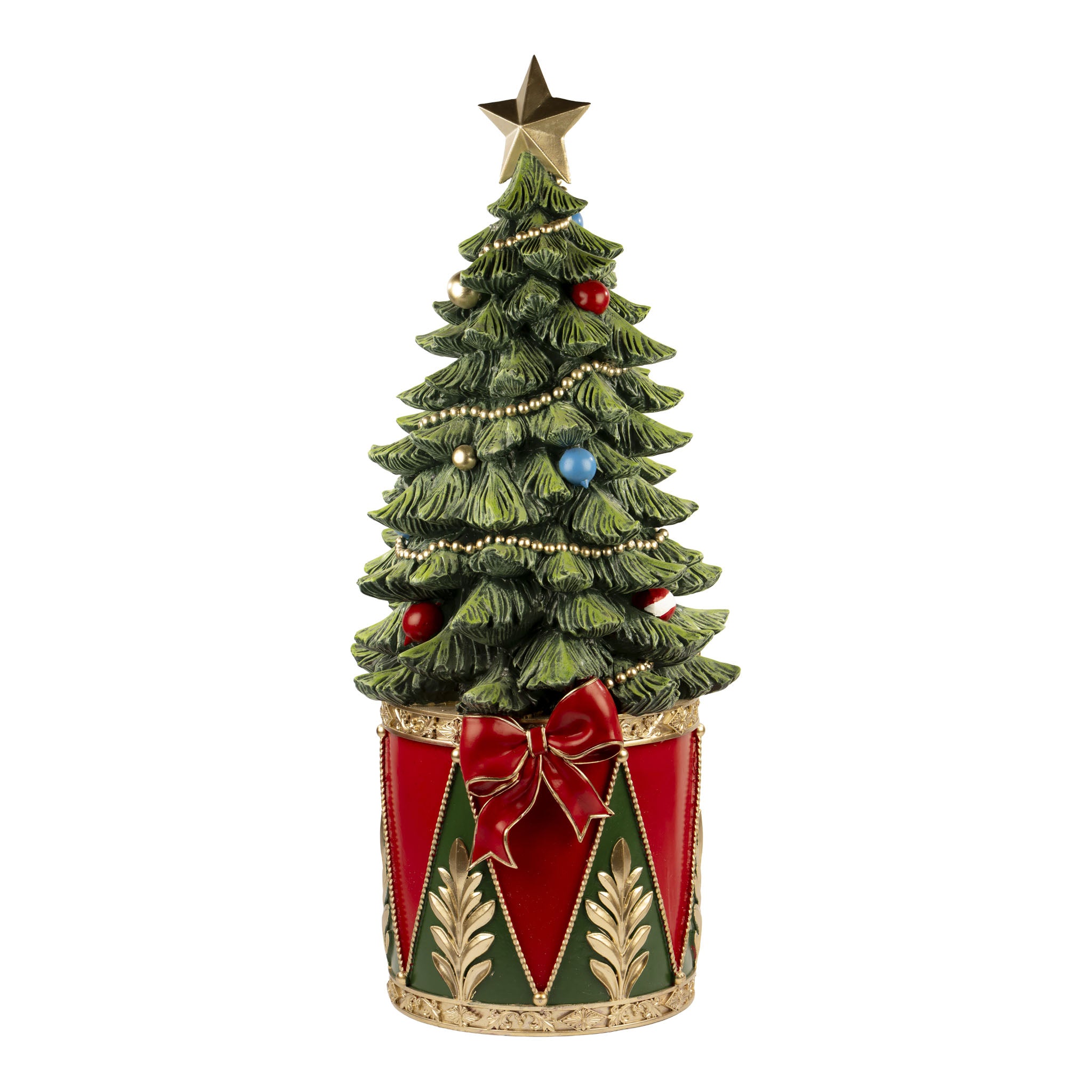 91cm LED Christmas Tree in Drum - Seasonal Decor