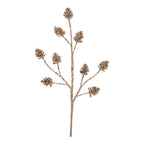 Rose Gold Pinecone Spray - Seasonal Decor