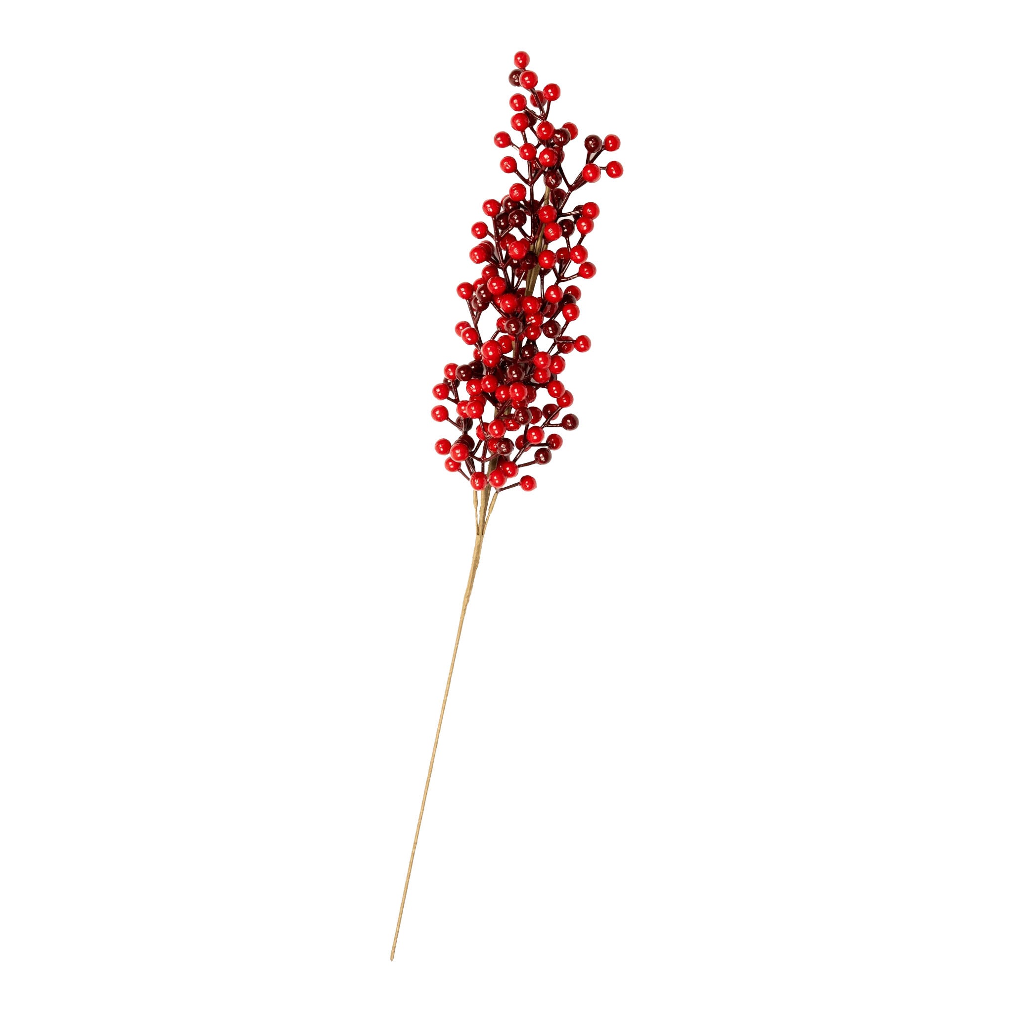 66cm Red Berry Pick - Seasonal Decor