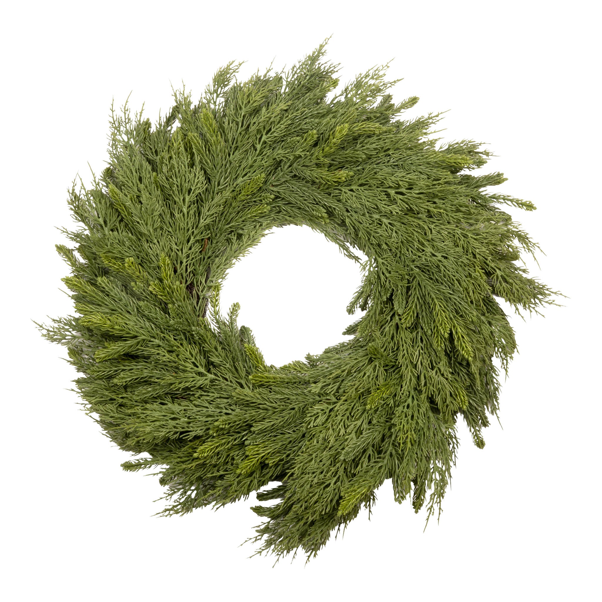 70cm Green Pine Wreath - Seasonal Decor