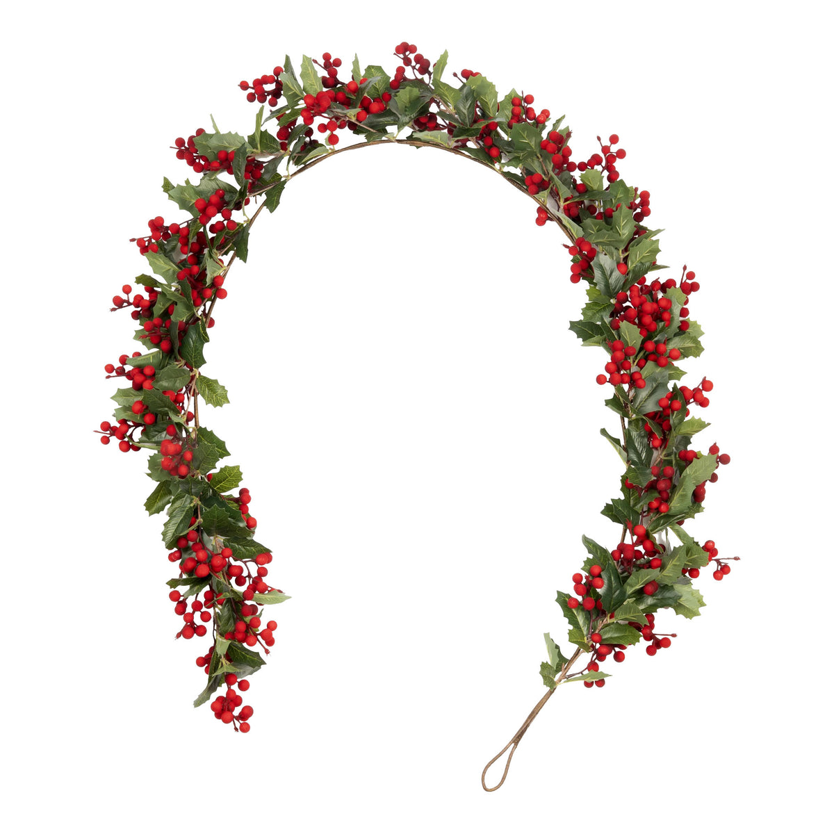 180cm Red Berry Garland - Seasonal Decor