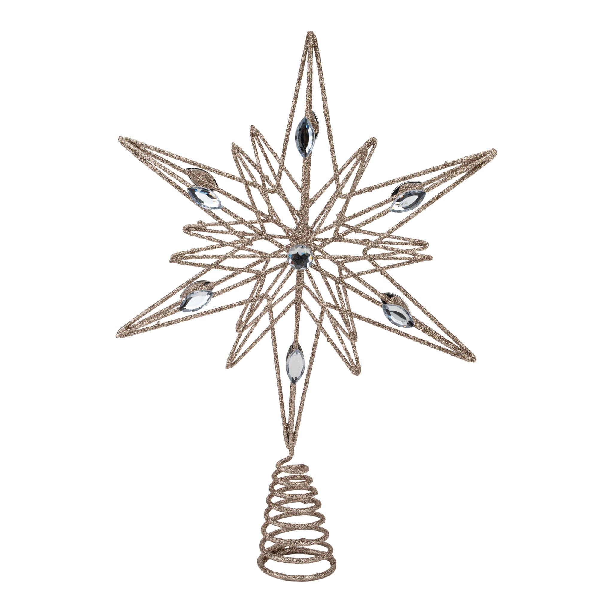 34cm Starburst Tree Topper - Seasonal Decor