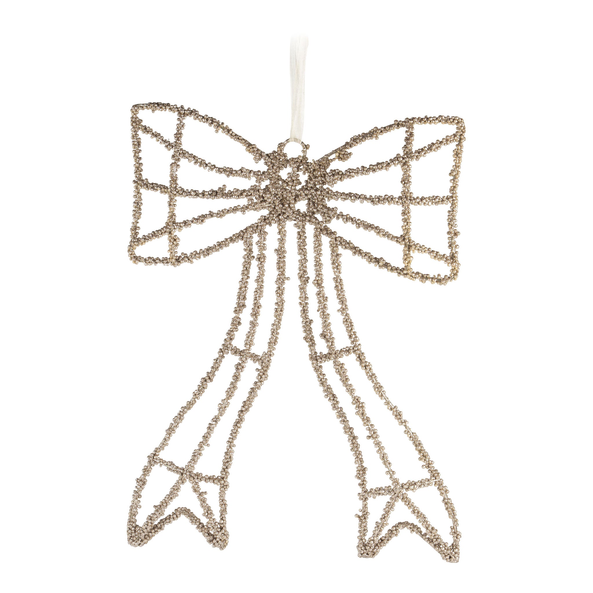 43cm Bow Hanging - Seasonal Decor
