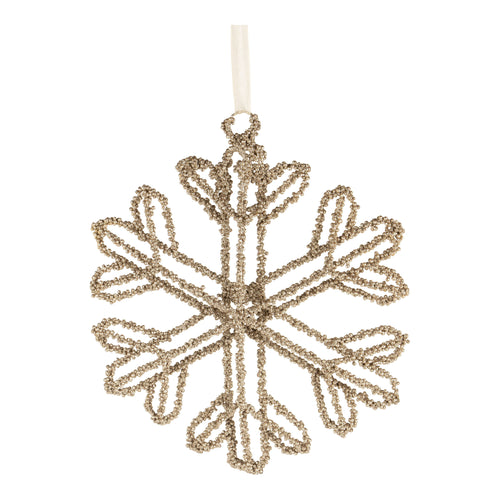 30cm Snowflake Hanging - Seasonal Decor