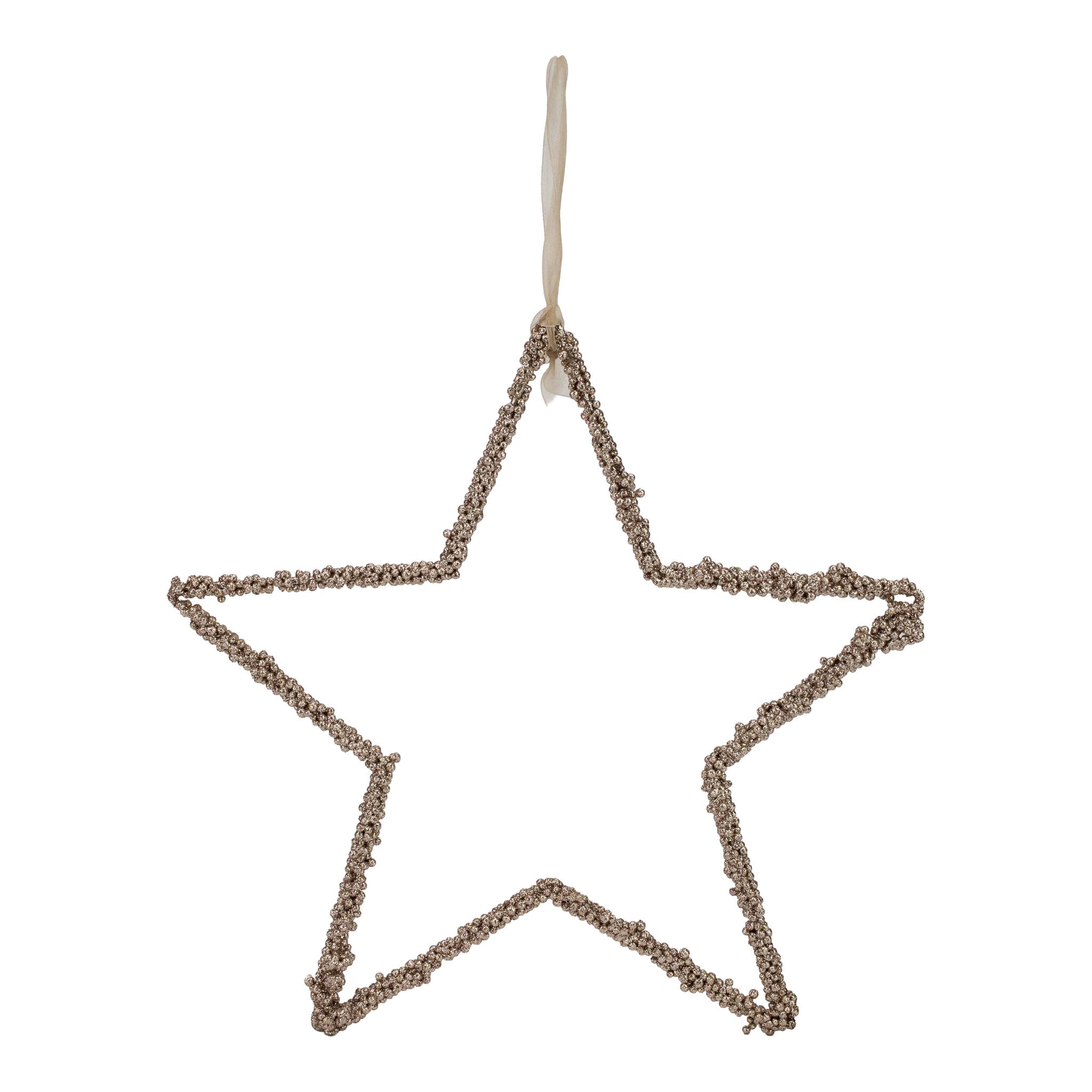 30cm Star Hanging - Seasonal Decor
