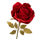 25cm Red Rose Large - Seasonal Decor