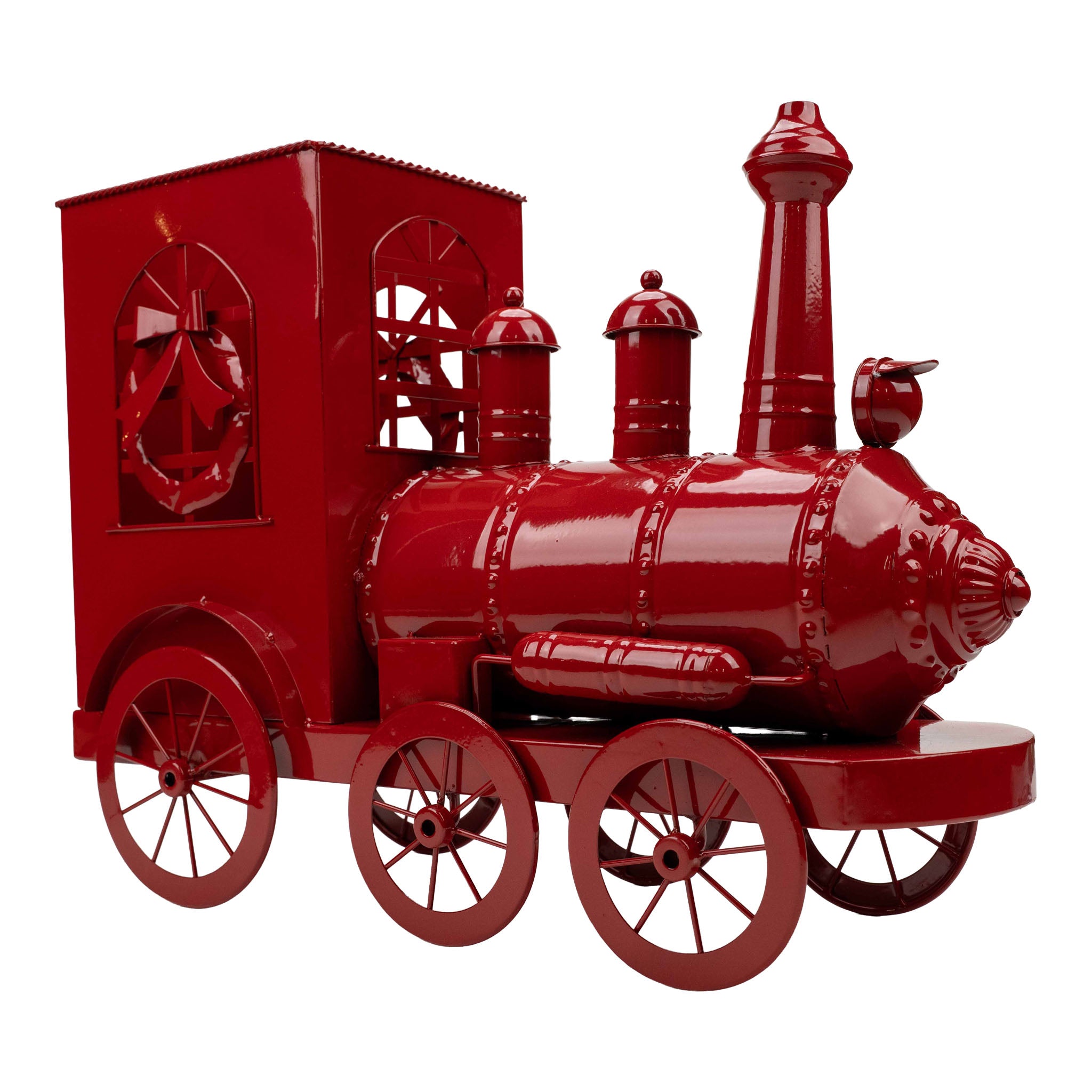 58cm L Red Train - Seasonal Decor