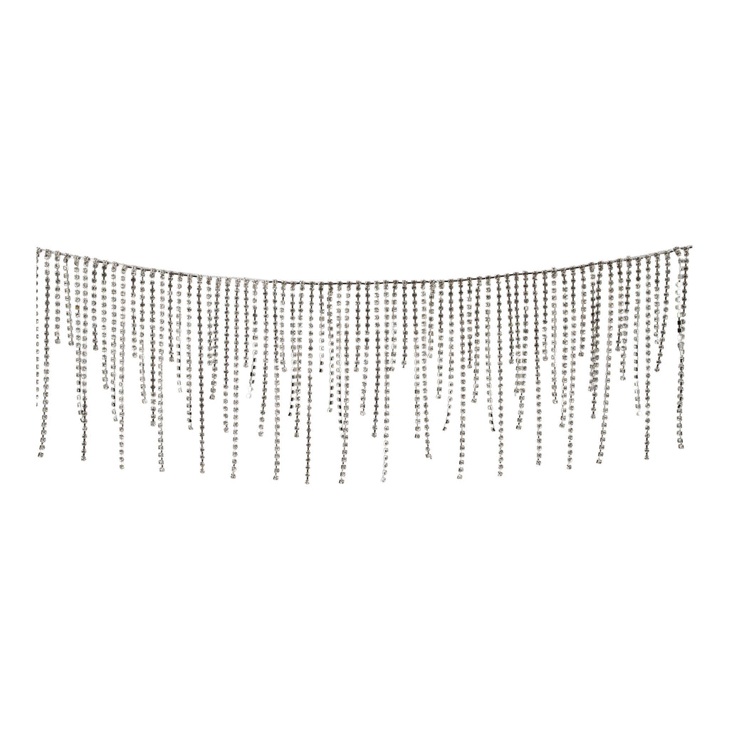 157cm Silver Garland - Seasonal Decor