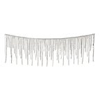 157cm Silver Garland - Seasonal Decor
