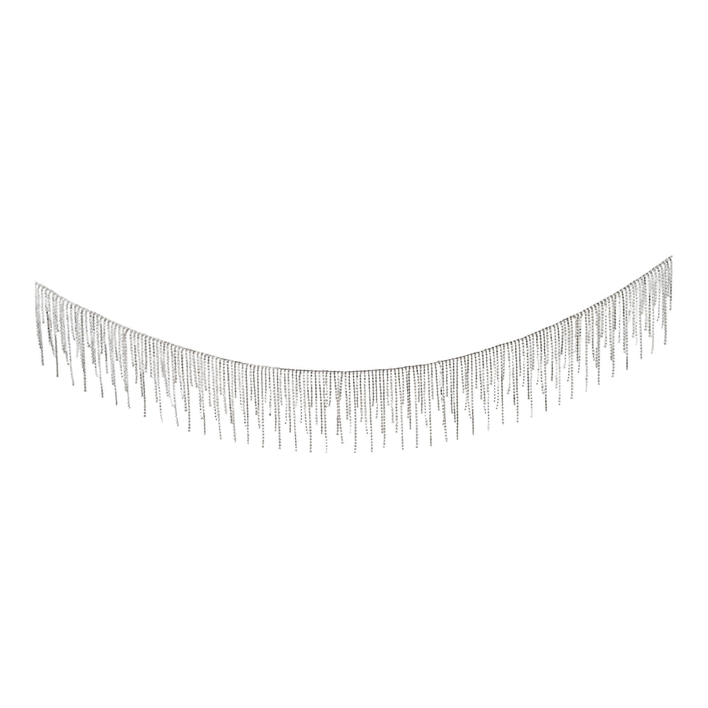 157cm Silver Garland - Seasonal Decor