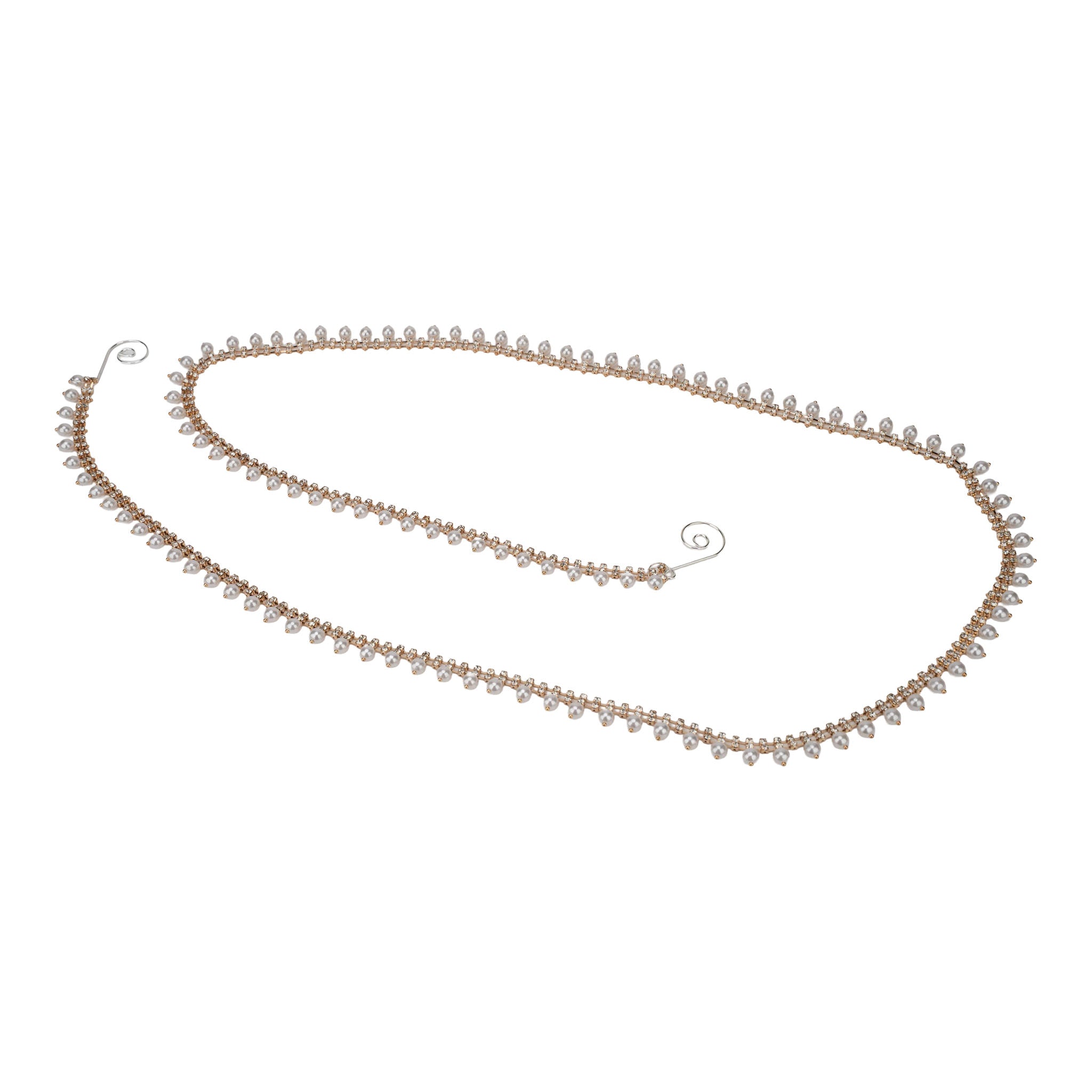 157cm Golden Pearl Garland - Seasonal Decor