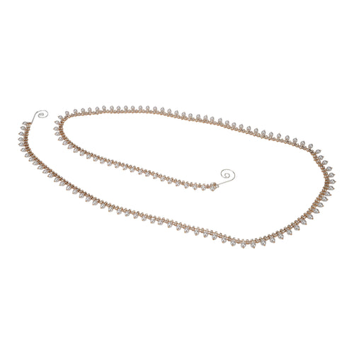 157cm Golden Pearl Garland - Seasonal Decor