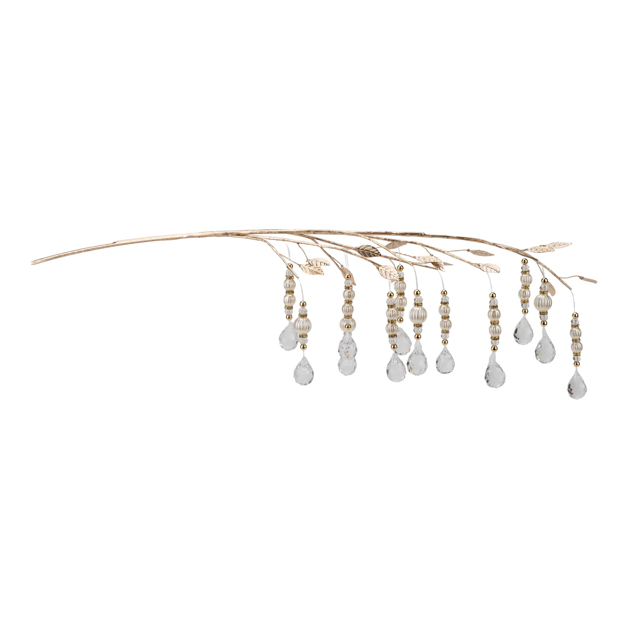 66cm Acrylic Gold Leaf Spray - Seasonal Decor