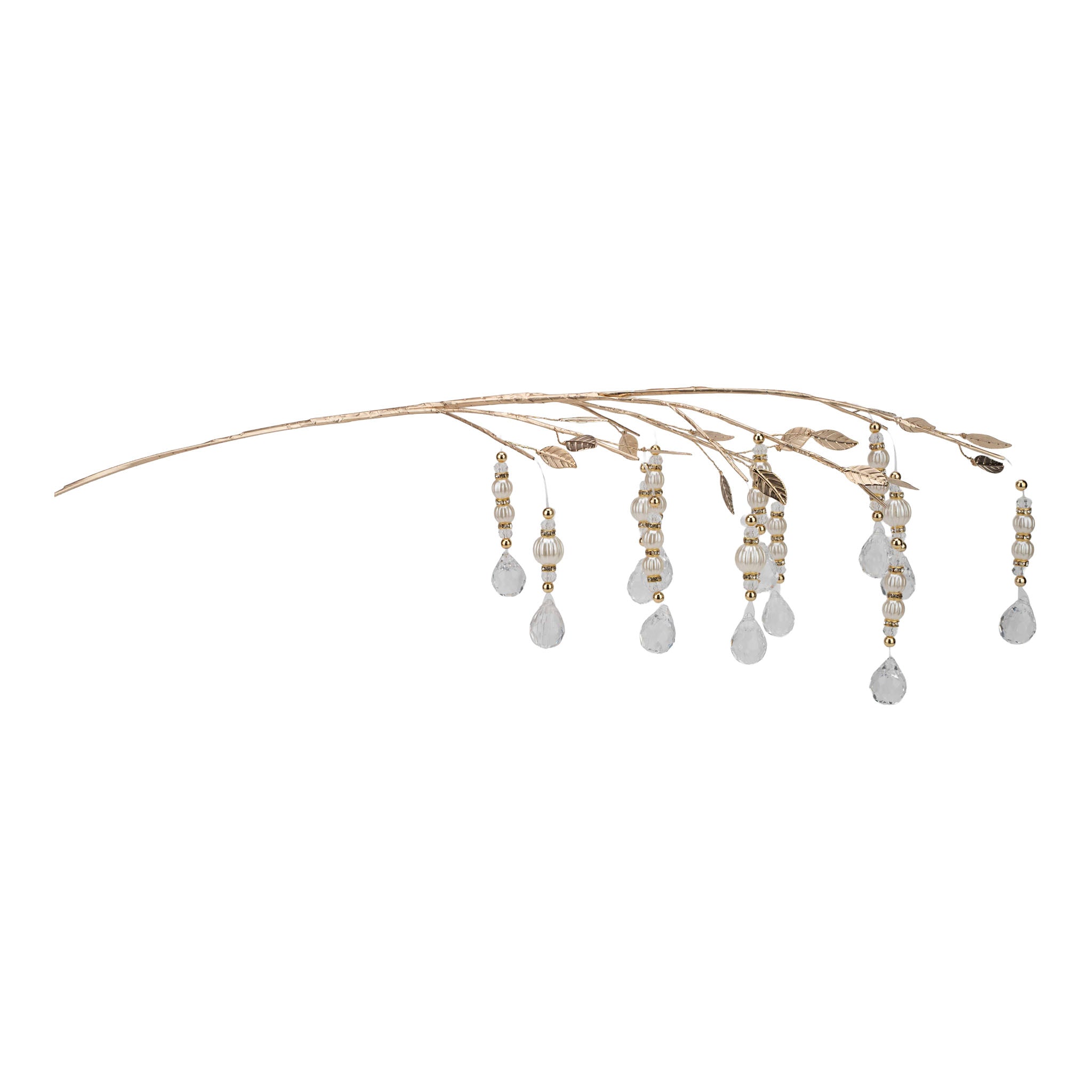 66cm Acrylic Gold Leaf Spray - Seasonal Decor