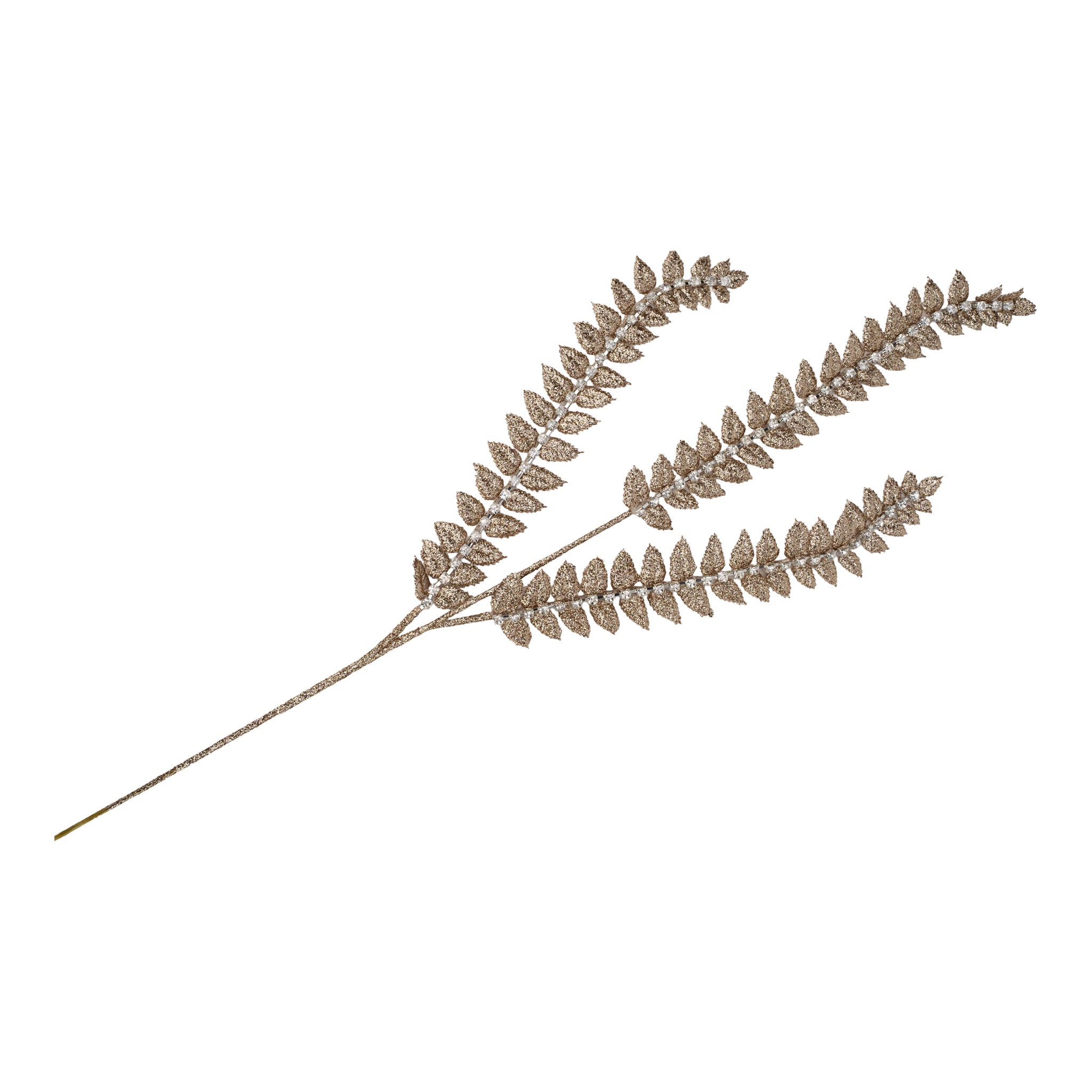 81cm Gold Fern Leaf Spray - Seasonal Decor