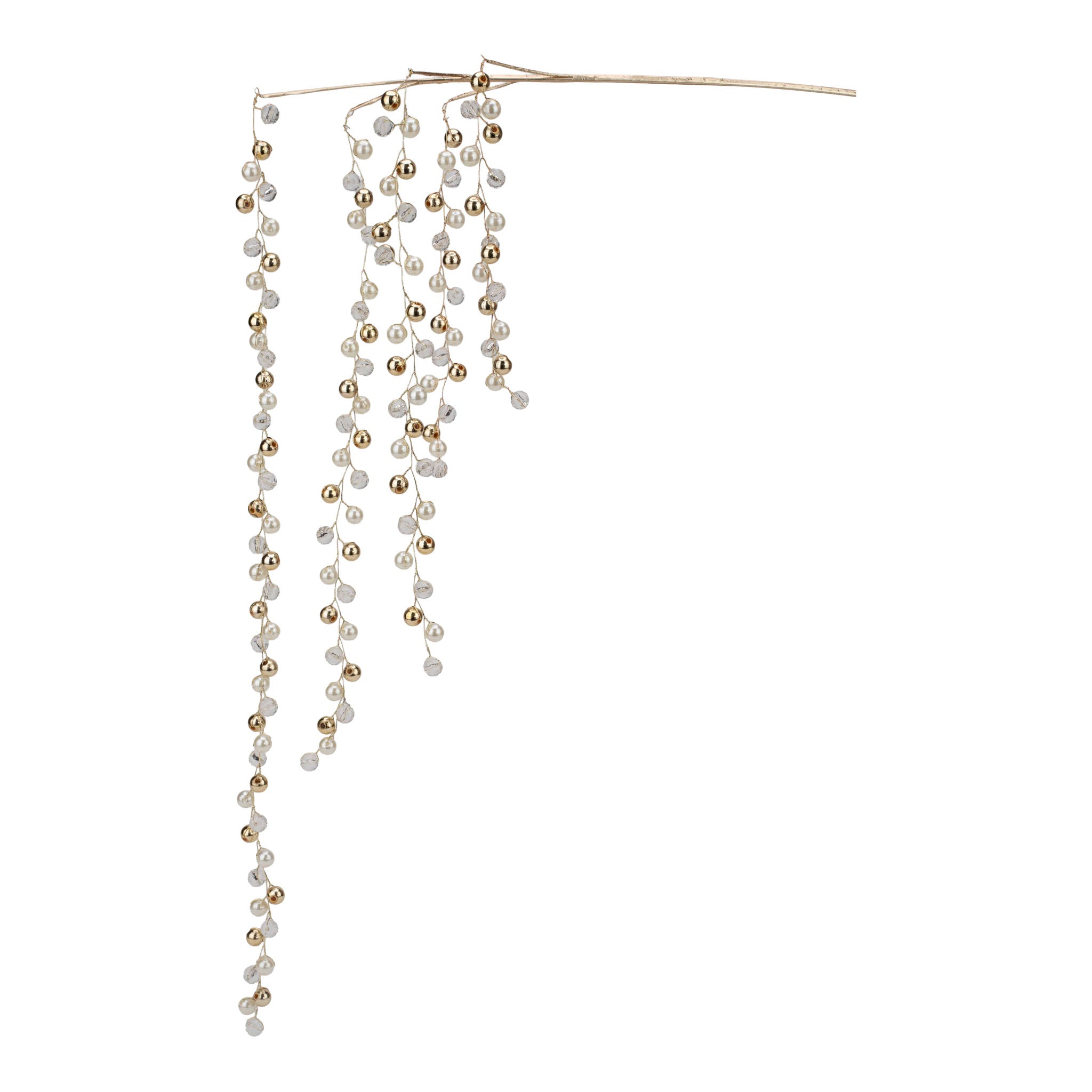 66cm Beaded Weeping Spray - Seasonal Decor