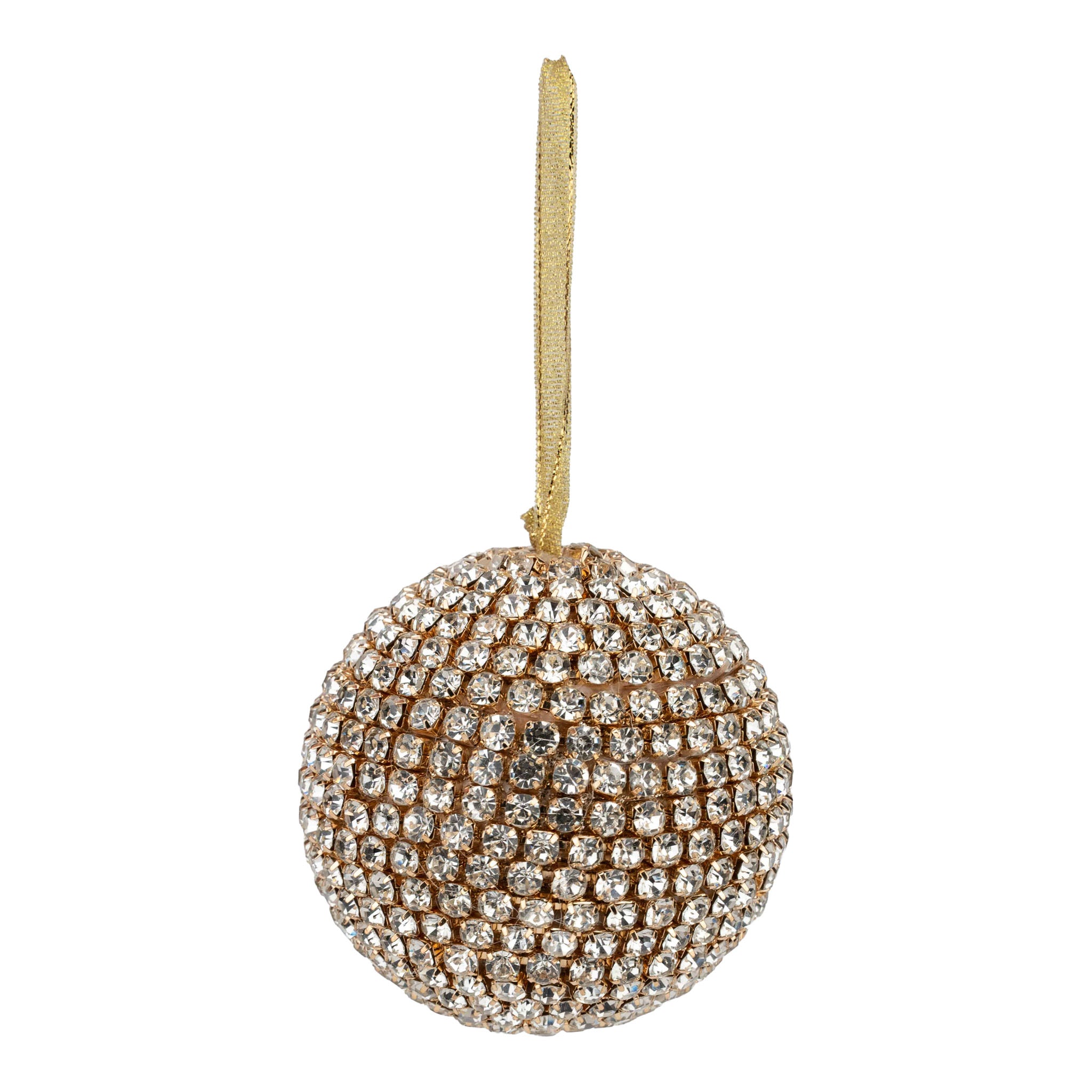 8cm Rhinestone Ball Hanging - Seasonal Decor