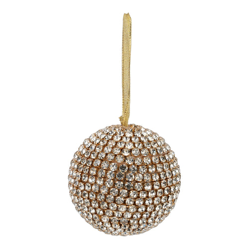 8cm Rhinestone Ball Hanging - Seasonal Decor