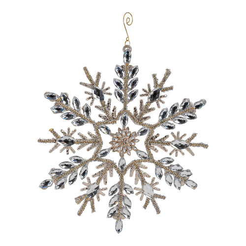 35cm Beaded Acrylic Starburst - Seasonal Decor